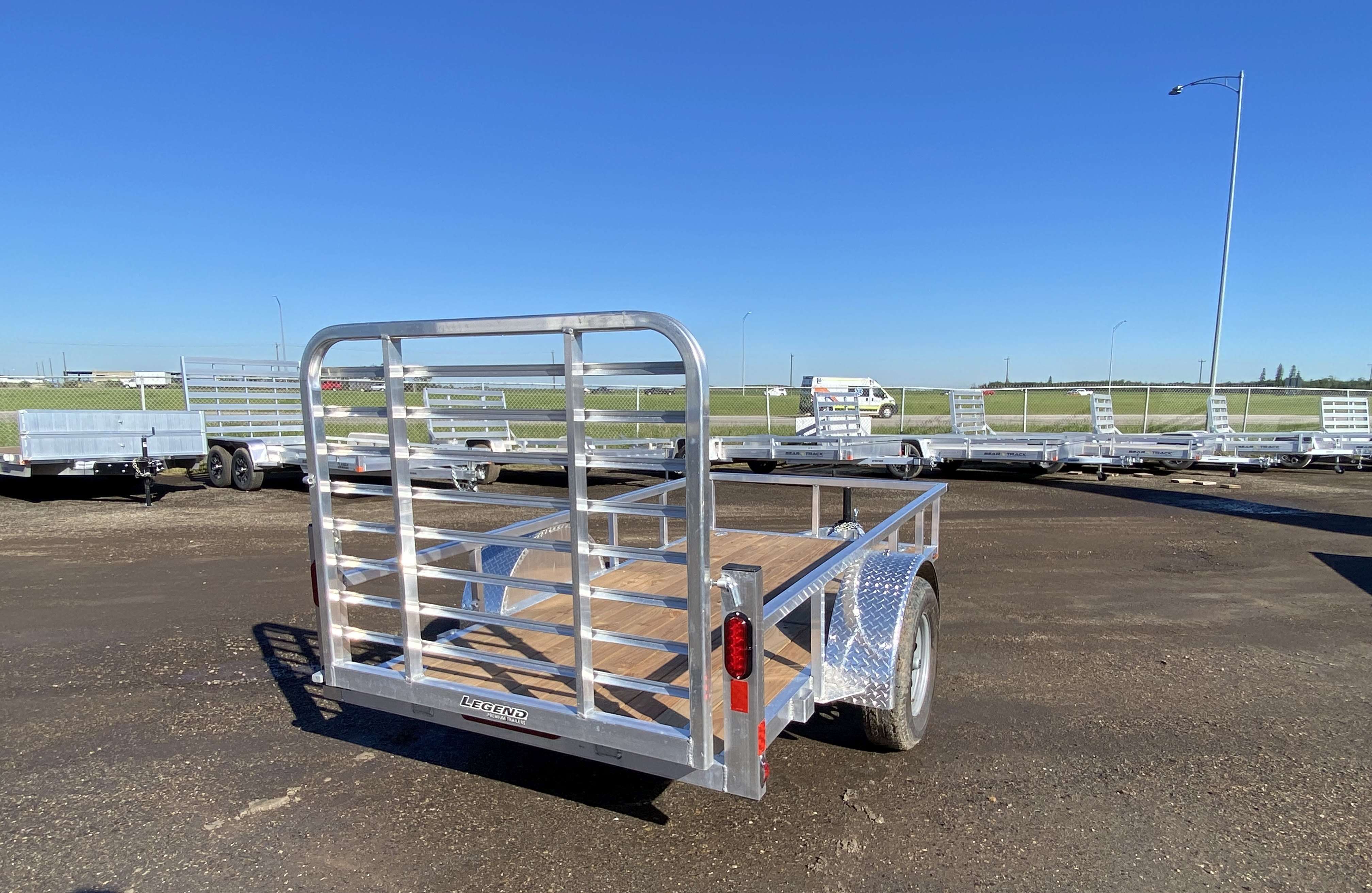 2026 Legend 5'x10' Deluxe Aluminum Utility Trailer