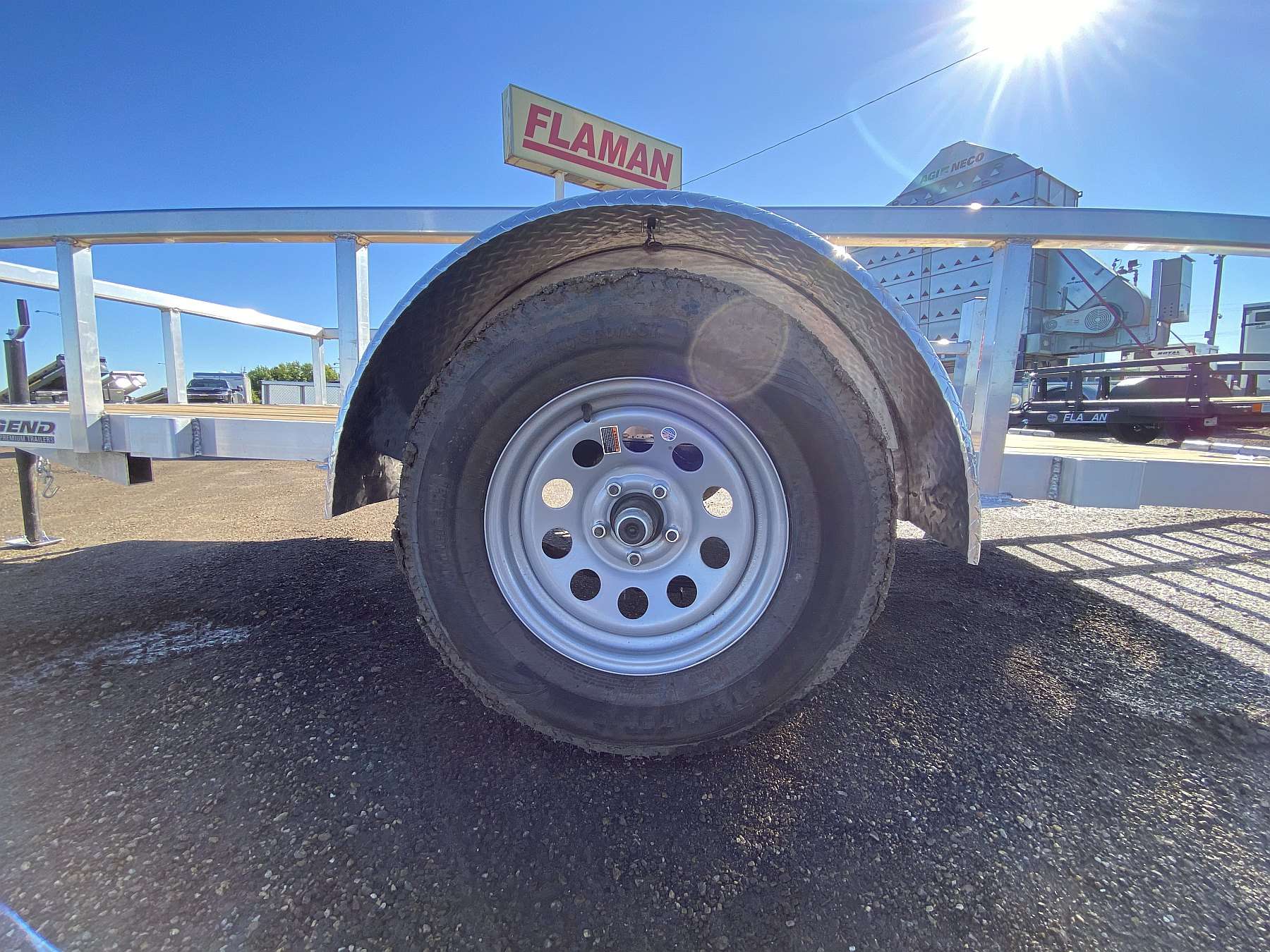 2026 Legend 5'x10' Deluxe Aluminum Utility Trailer