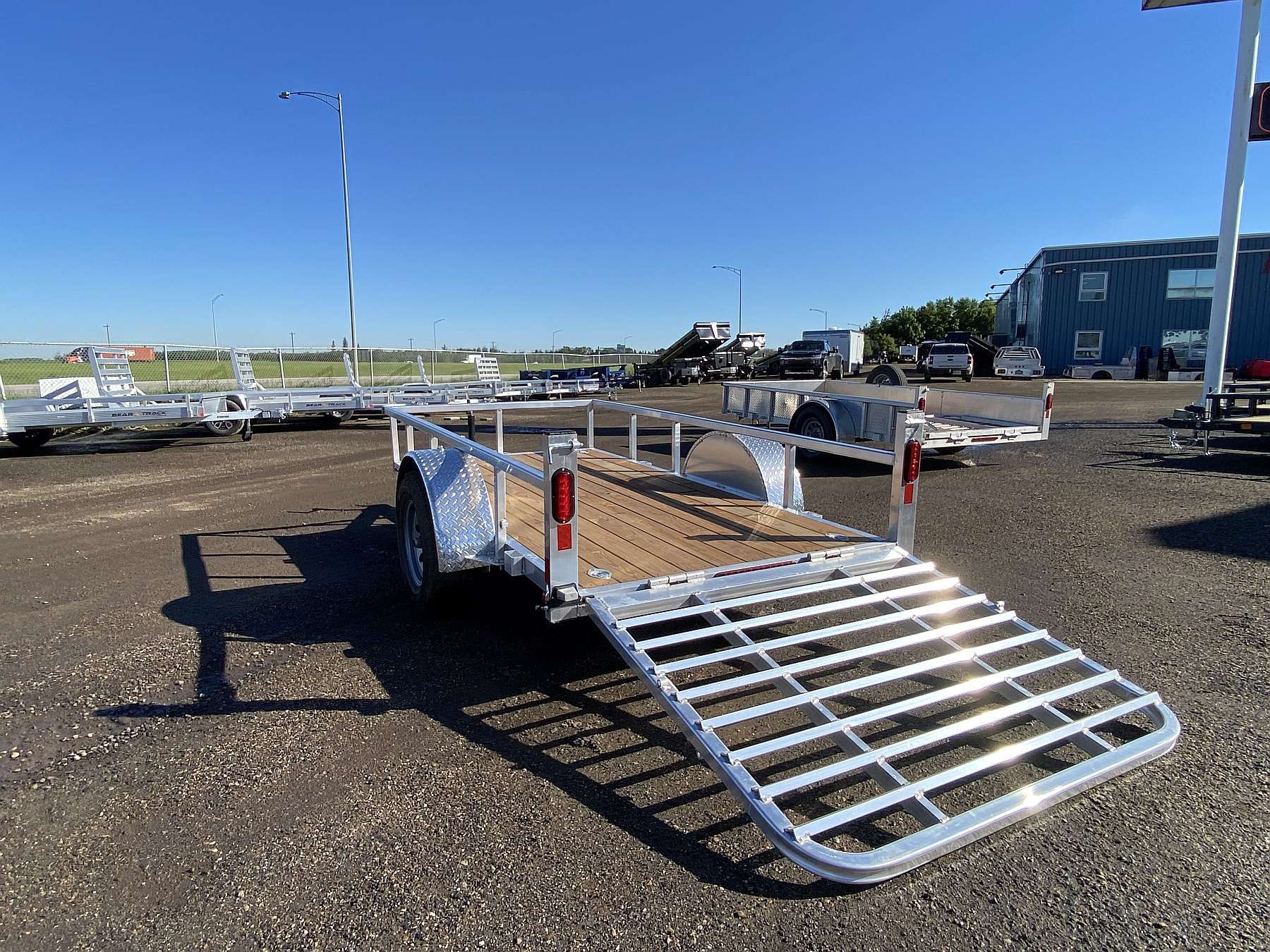 2026 Legend 5'x10' Deluxe Aluminum Utility Trailer