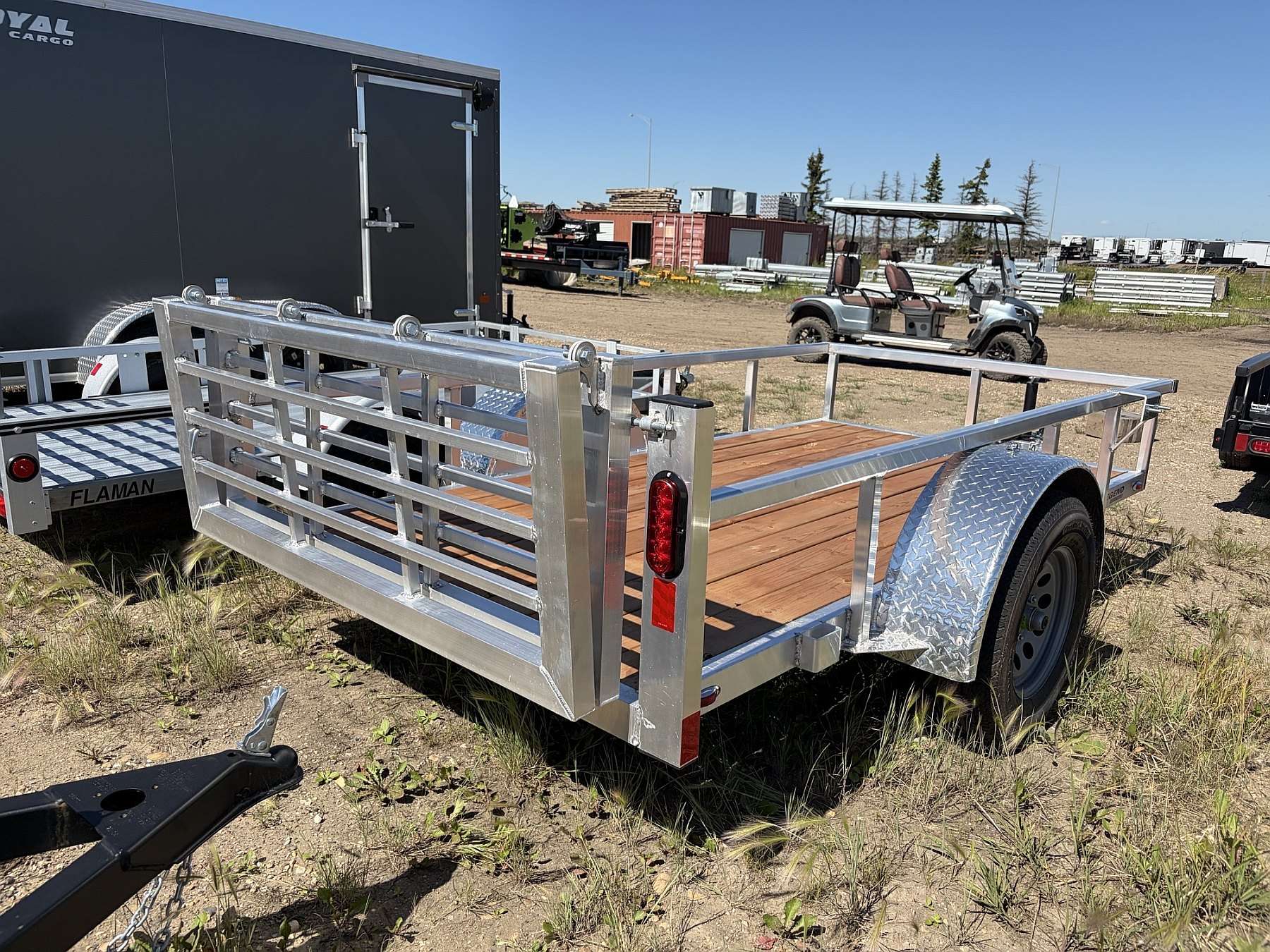 2026 Legend 5'x10' Deluxe Aluminum Utility Trailer