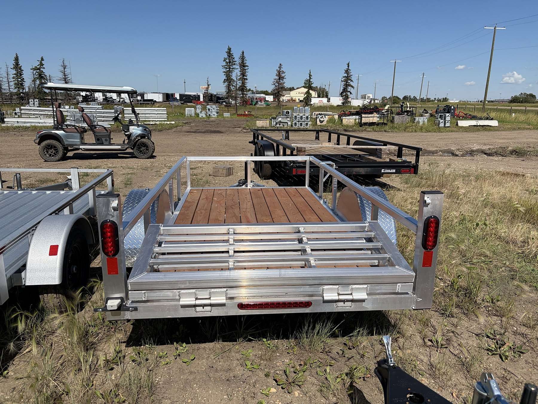 2026 Legend 5'x10' Deluxe Aluminum Utility Trailer