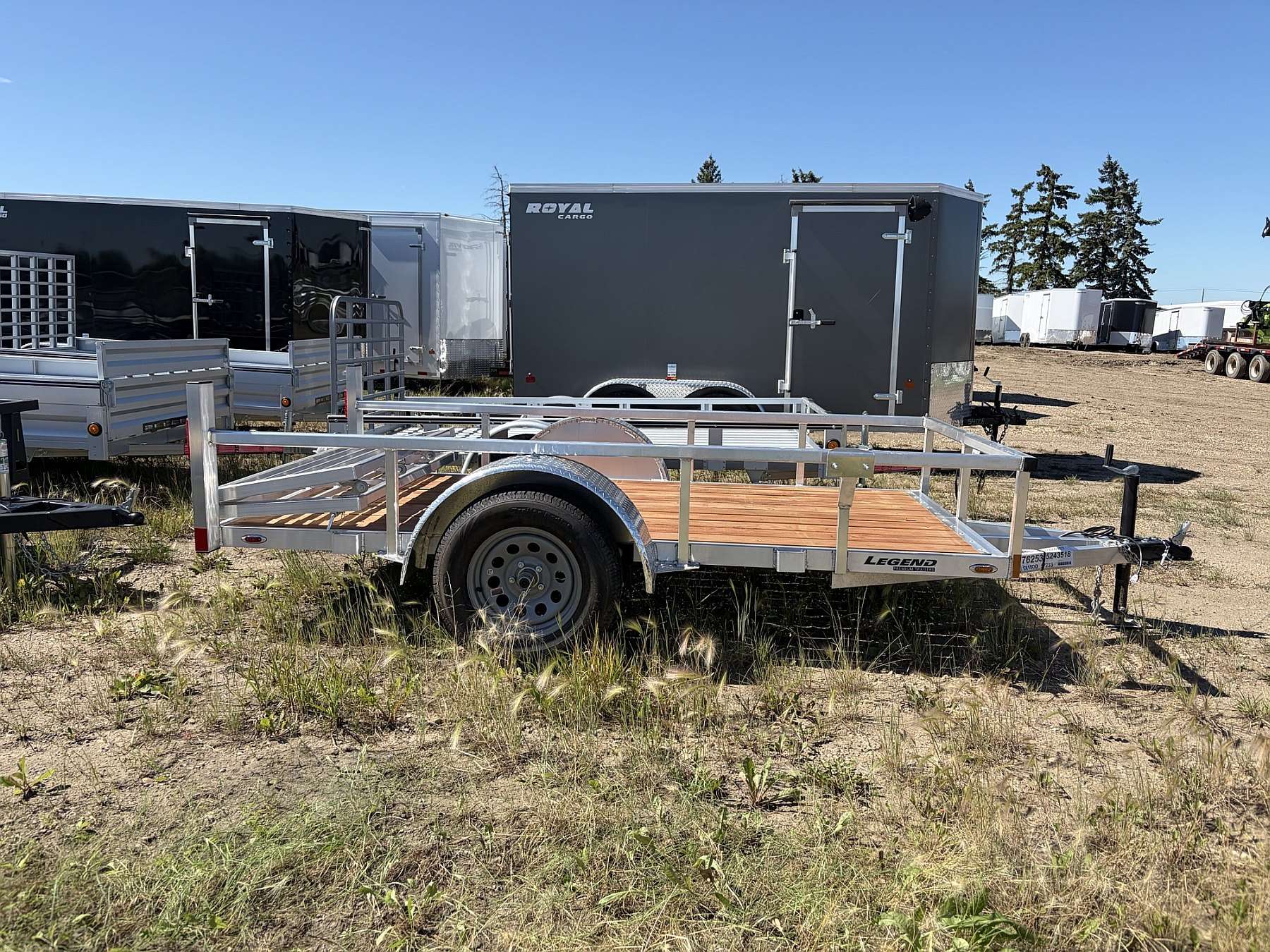 2026 Legend 5'x10' Deluxe Aluminum Utility Trailer