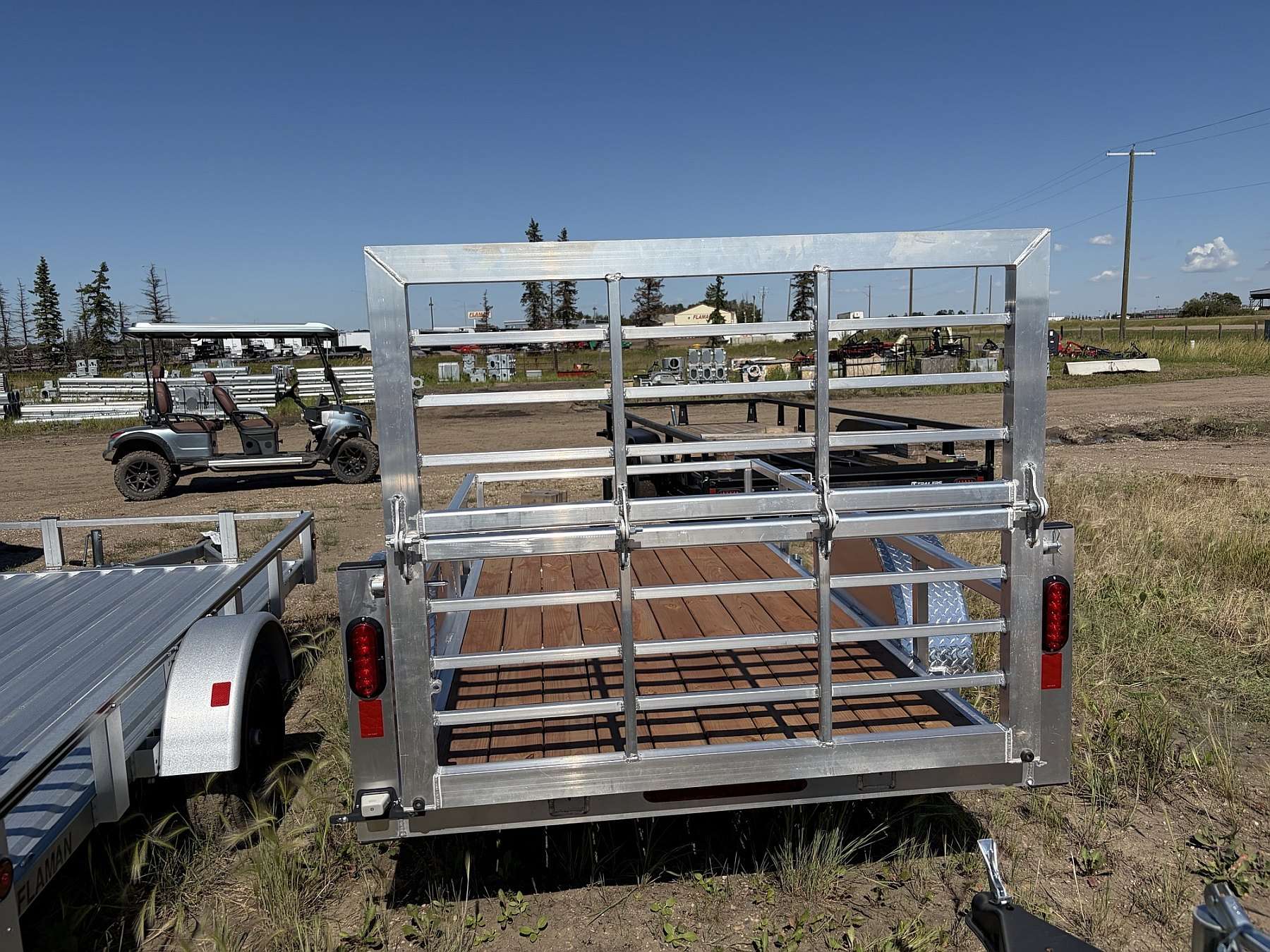 2026 Legend 5'x10' Deluxe Aluminum Utility Trailer