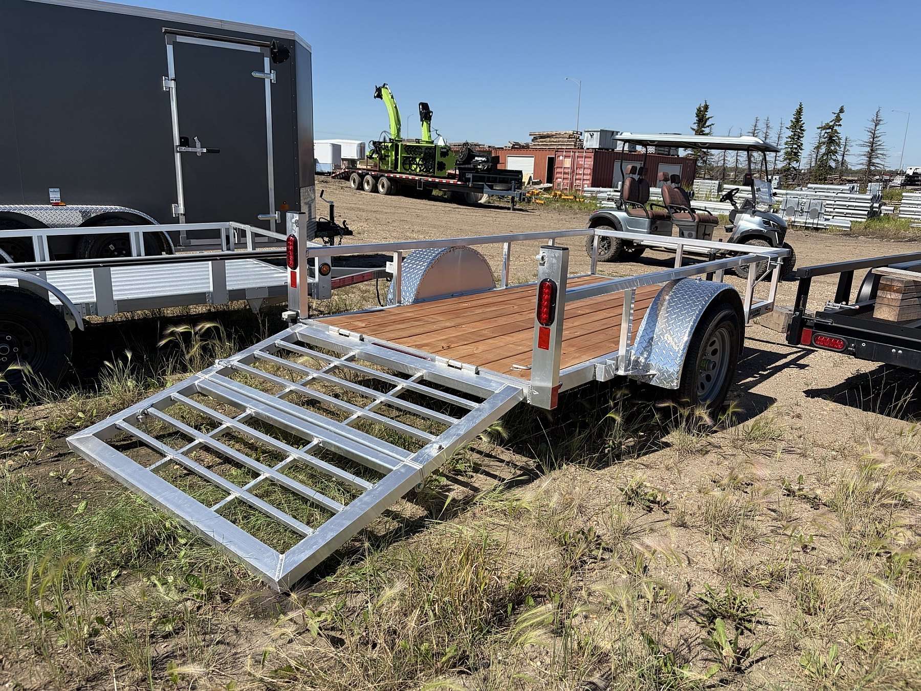 2026 Legend 5'x10' Deluxe Aluminum Utility Trailer