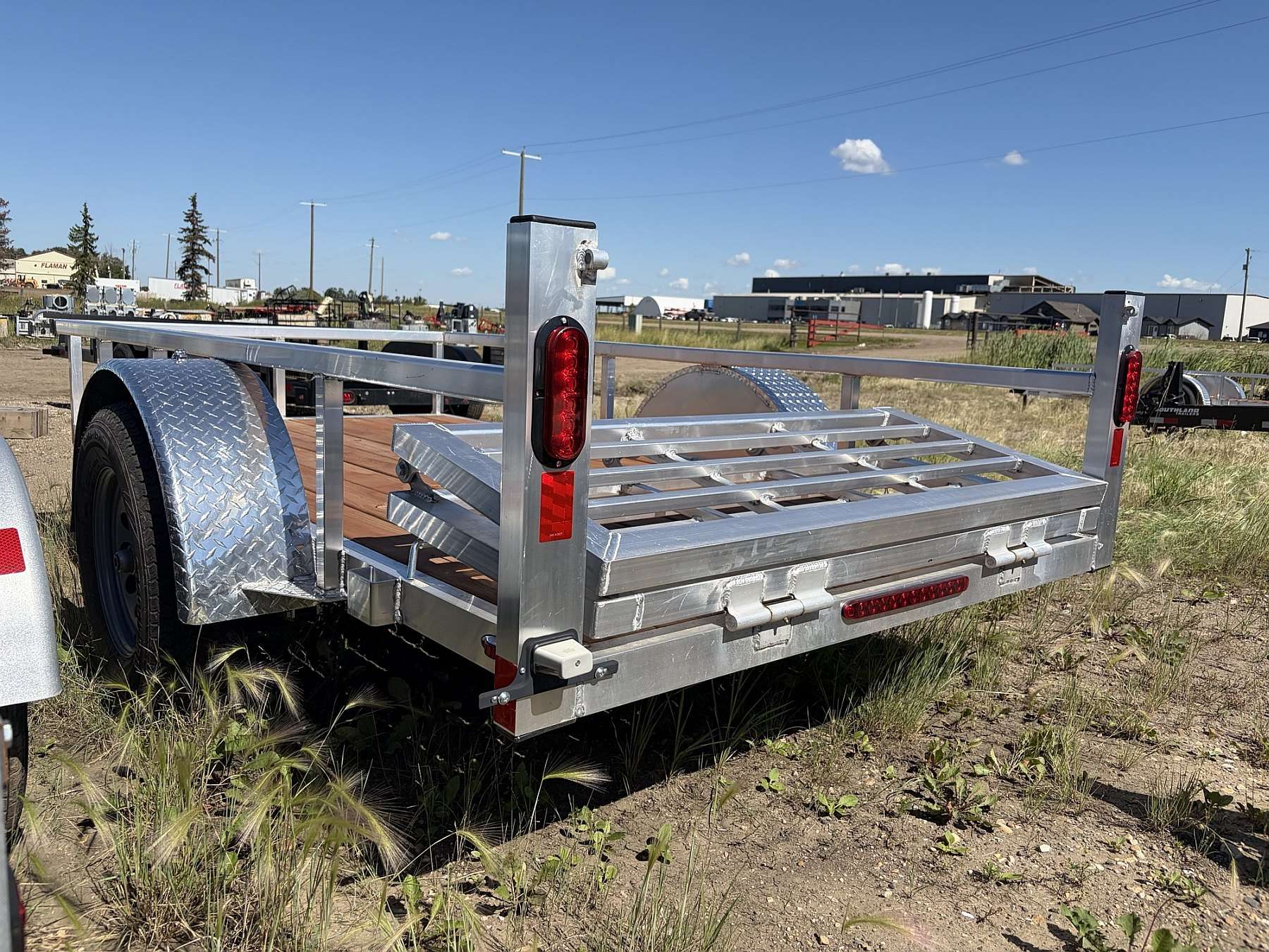 2026 Legend 5'x10' Deluxe Aluminum Utility Trailer