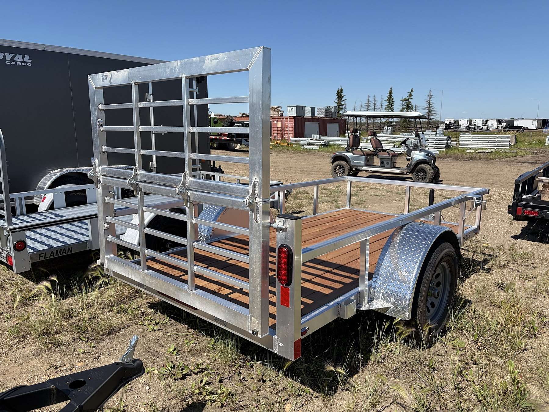 2026 Legend 5'x10' Deluxe Aluminum Utility Trailer