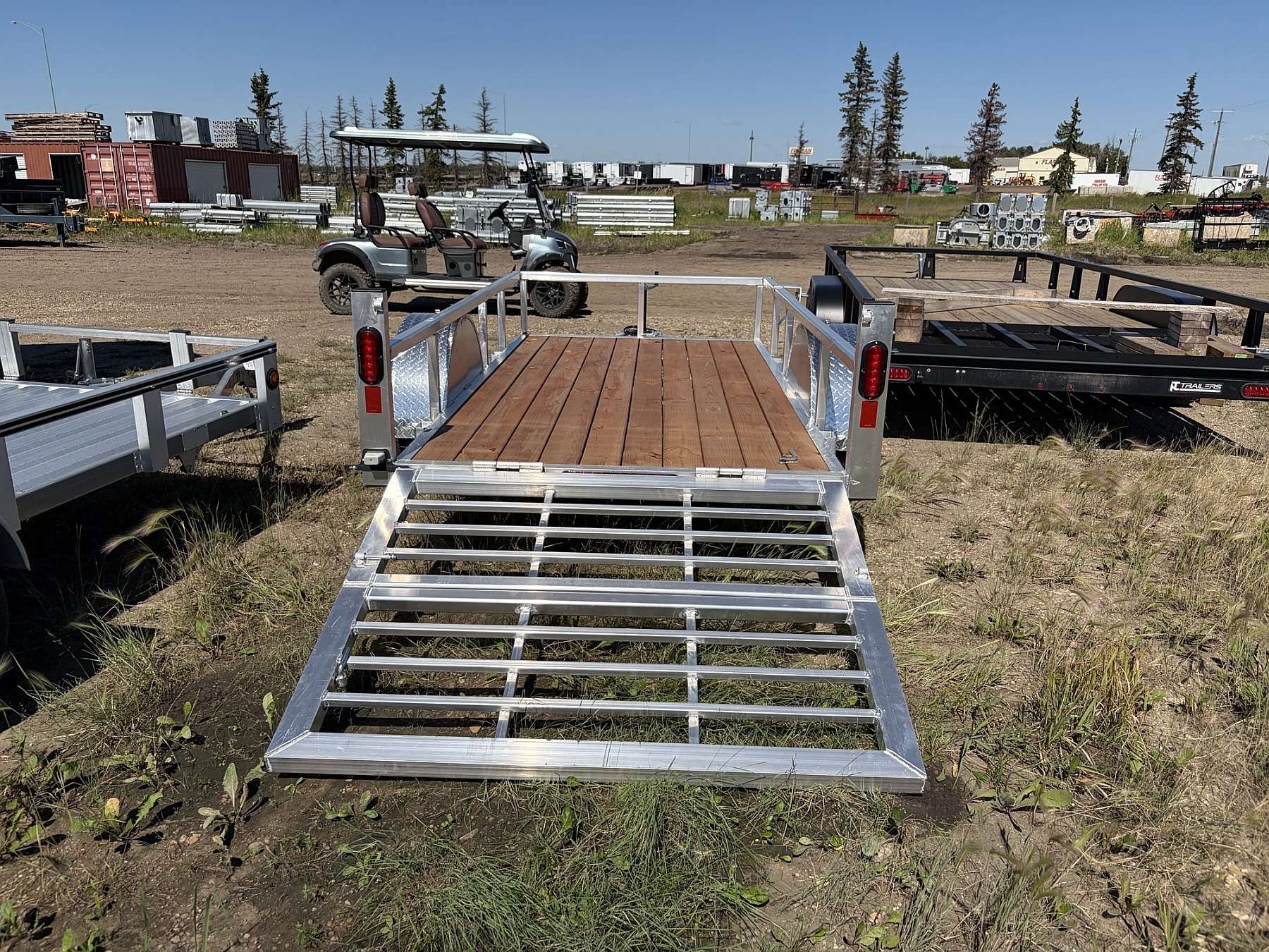 2026 Legend 5'x10' Deluxe Aluminum Utility Trailer