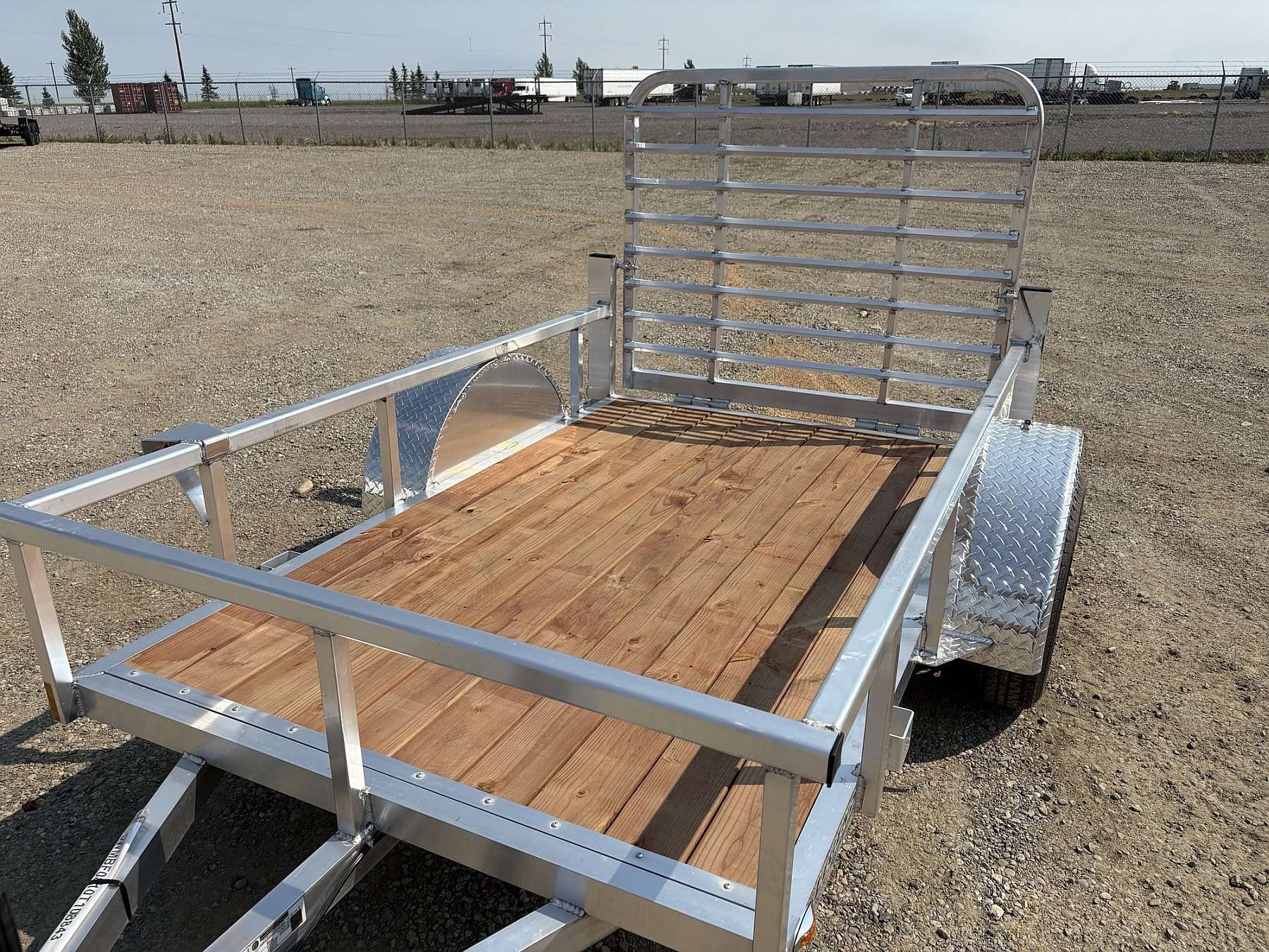 2026 Legend 5'x8' Deluxe Aluminum Utility Trailer