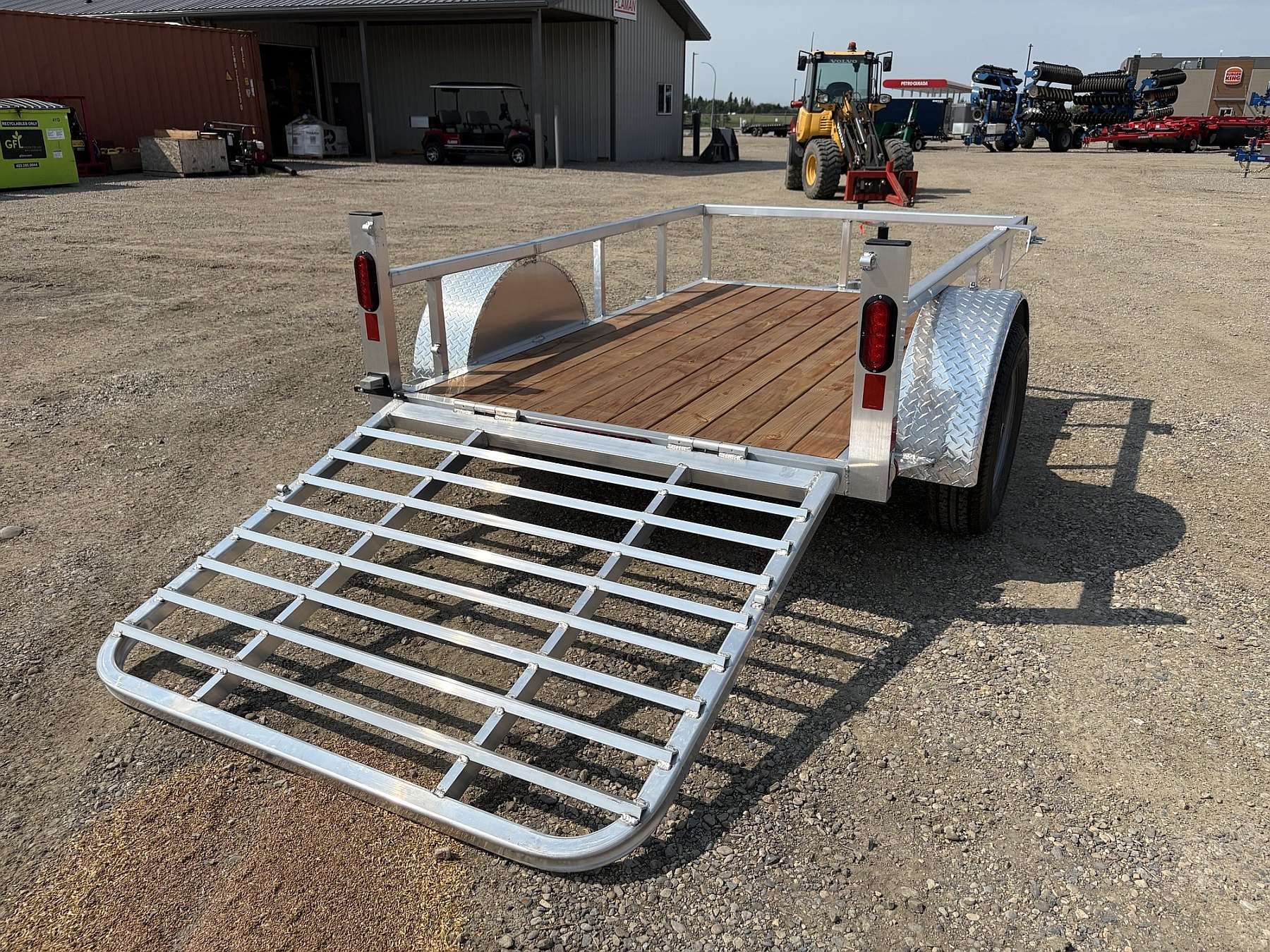 2026 Legend 5'x8' Deluxe Aluminum Utility Trailer