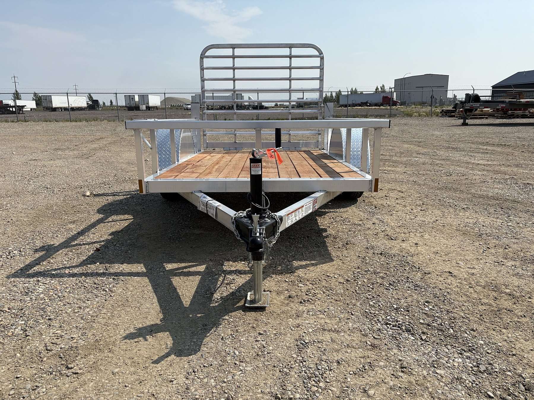 2026 Legend 5'x8' Deluxe Aluminum Utility Trailer