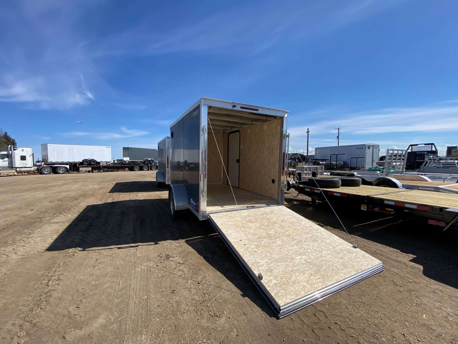 2026 Legend 6'x10' Thunder V-nose Aluminum Enclosed Cargo