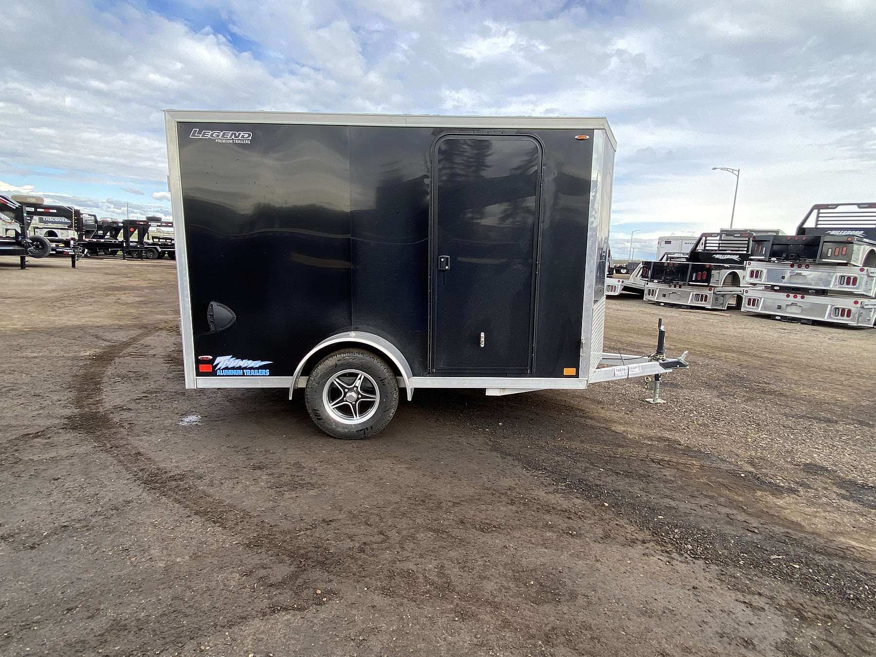 2026 Legend 6'x10' Thunder V-nose Aluminum Enclosed Cargo
