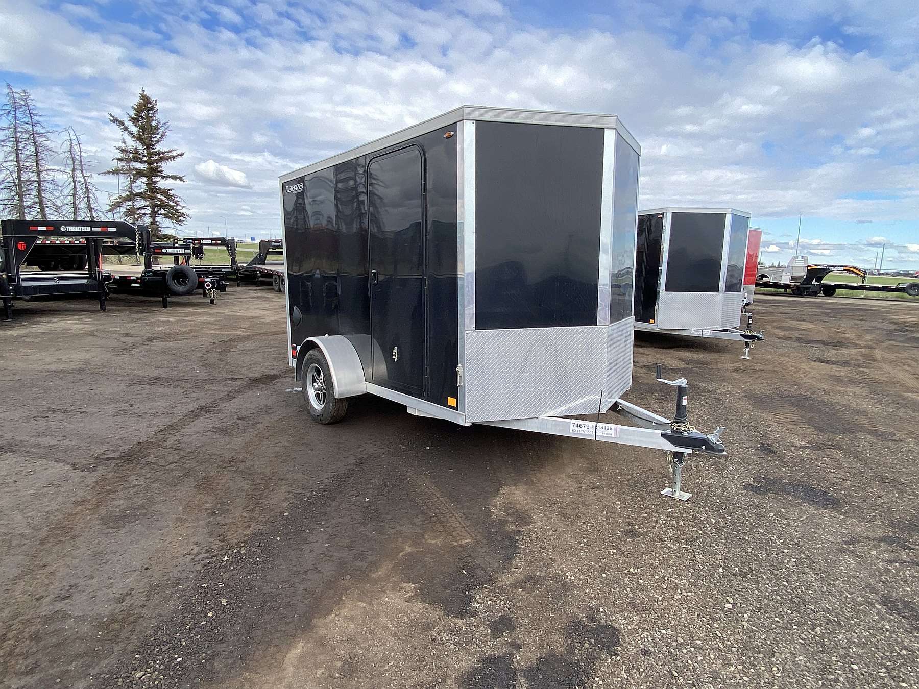 2026 Legend 6'x10' Thunder V-nose Aluminum Enclosed Cargo