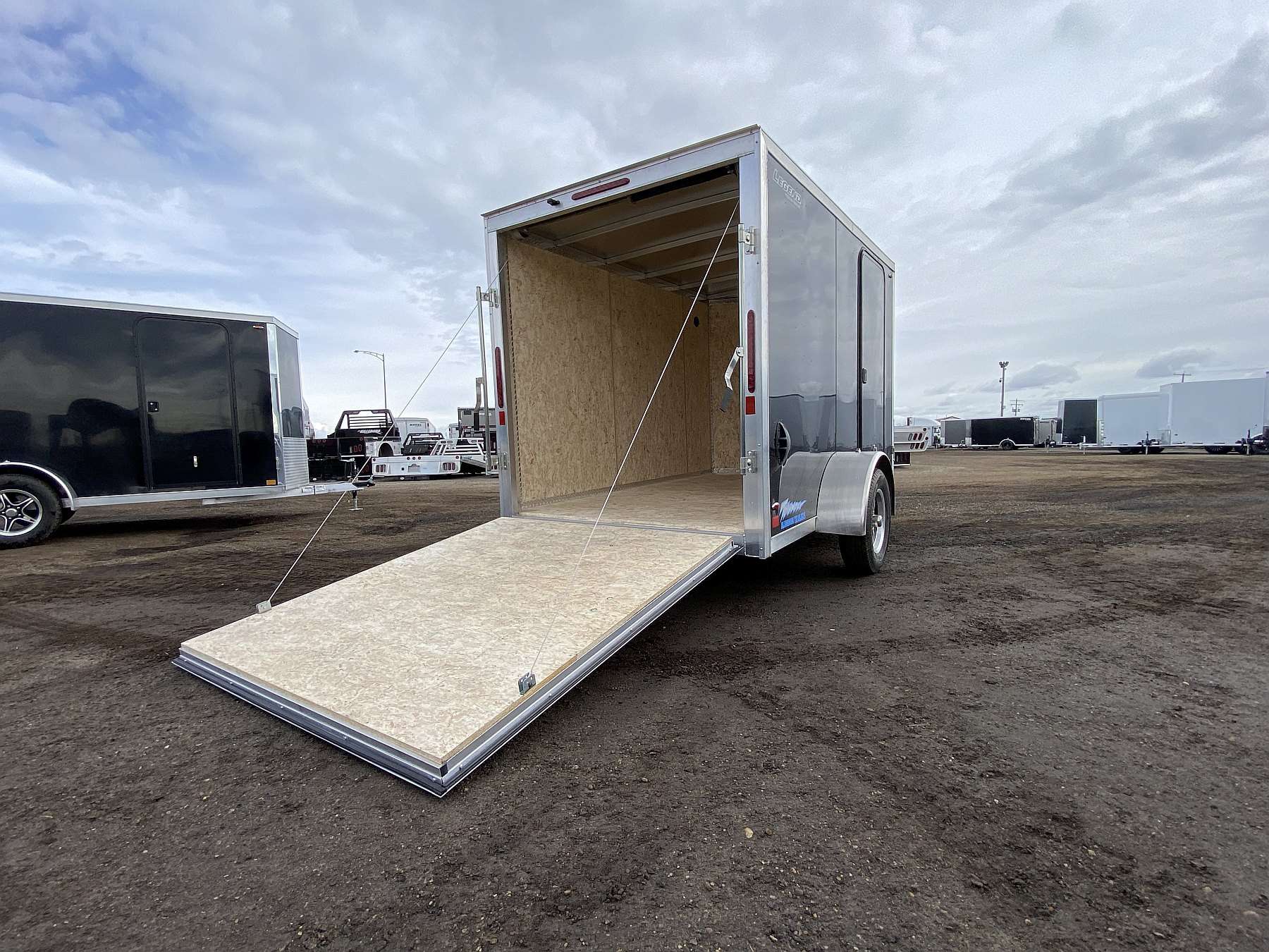 2026 Legend 6'x10' Thunder V-nose Aluminum Enclosed Cargo