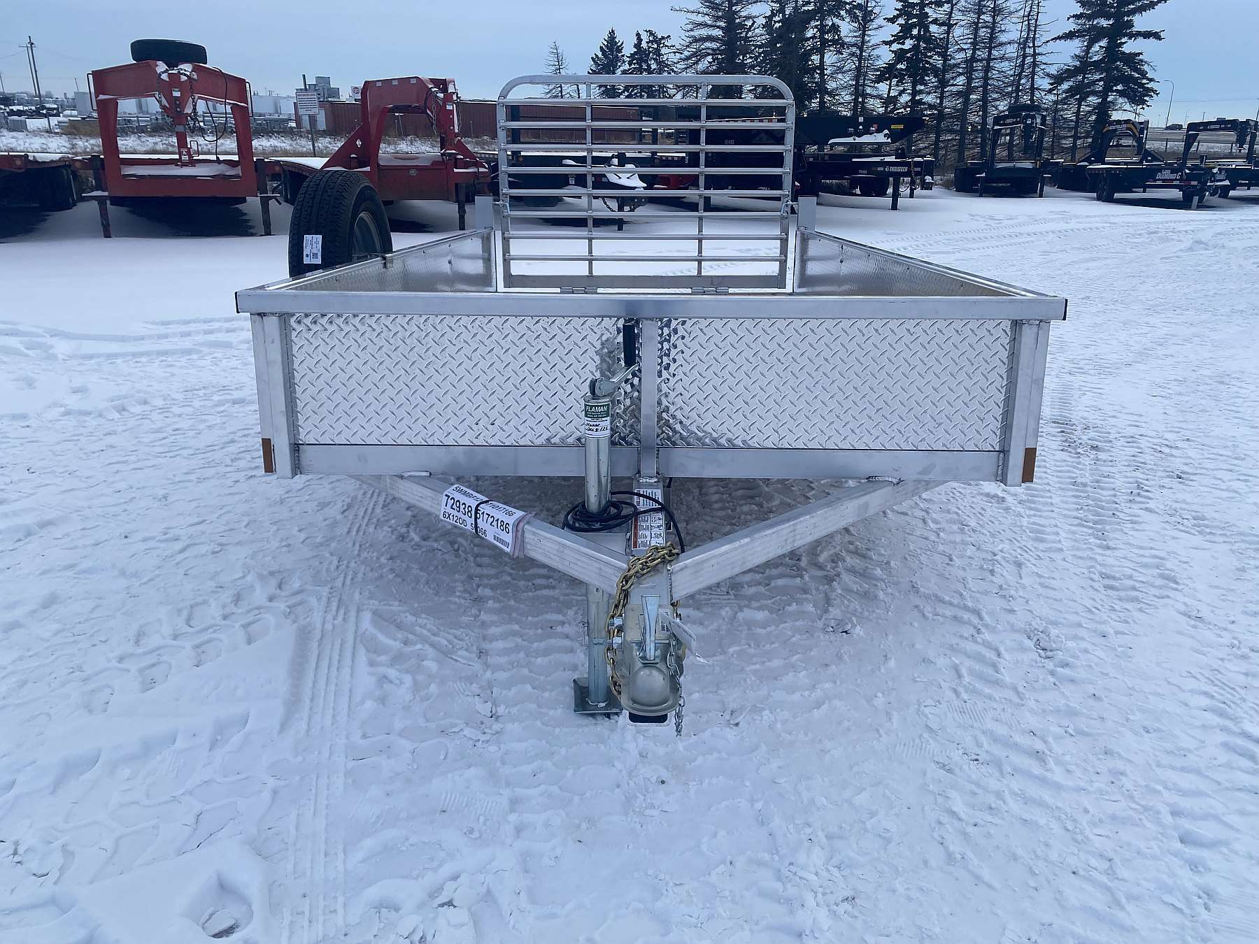 2026 Legend 6'x12' Aluminum Utility Trailer