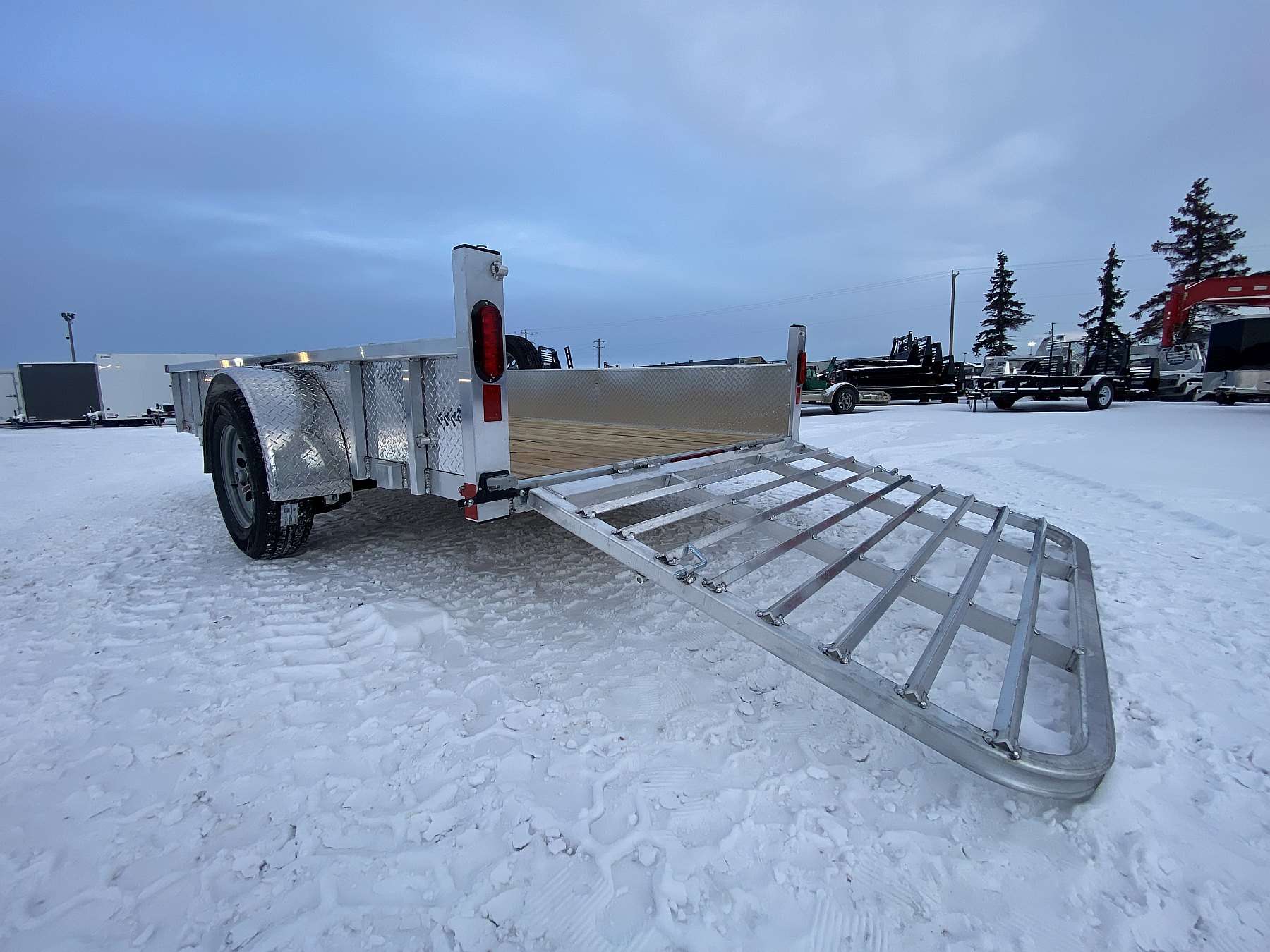 2026 Legend 6'x12' Aluminum Utility Trailer