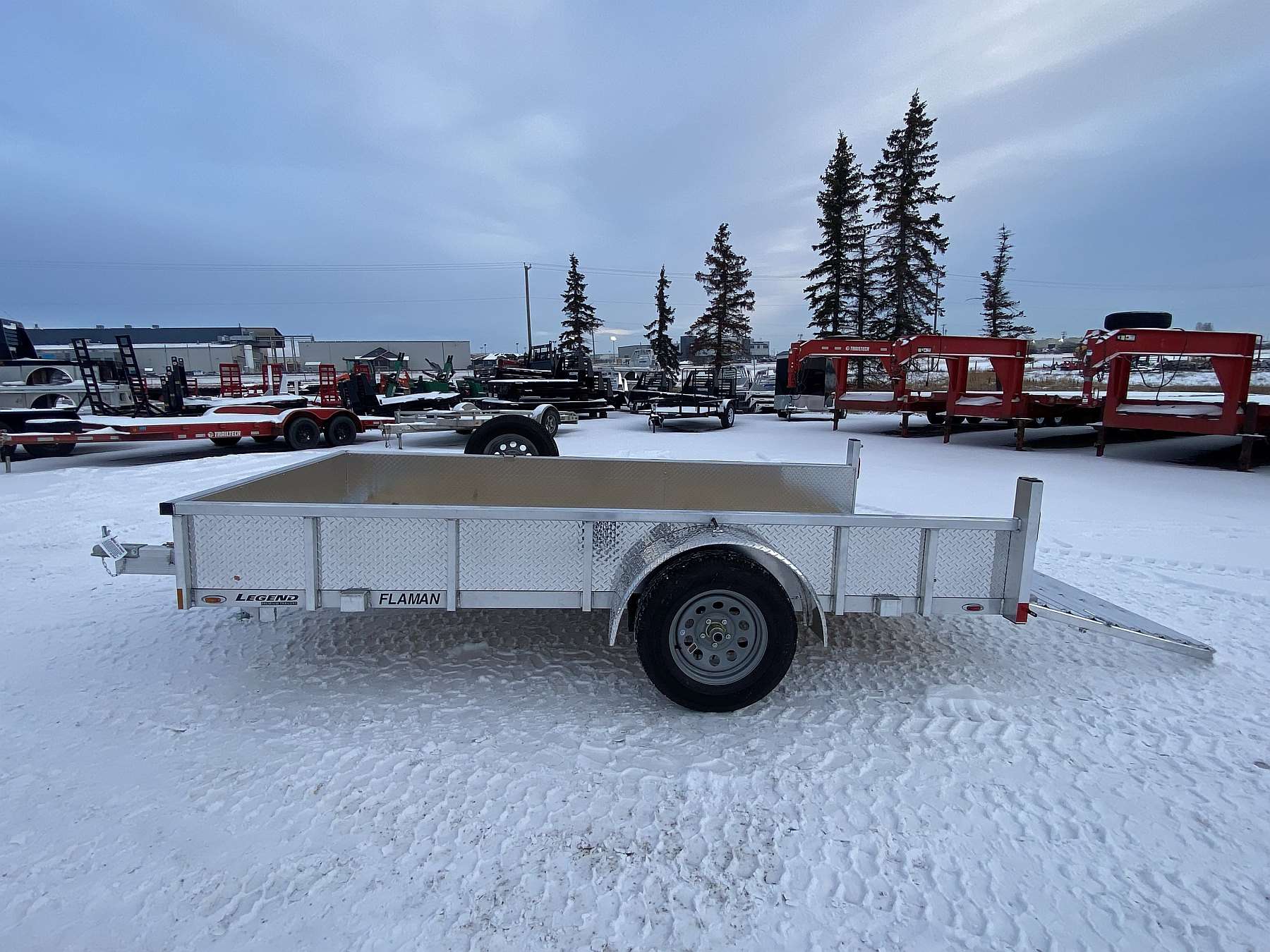 2026 Legend 6'x12' Aluminum Utility Trailer