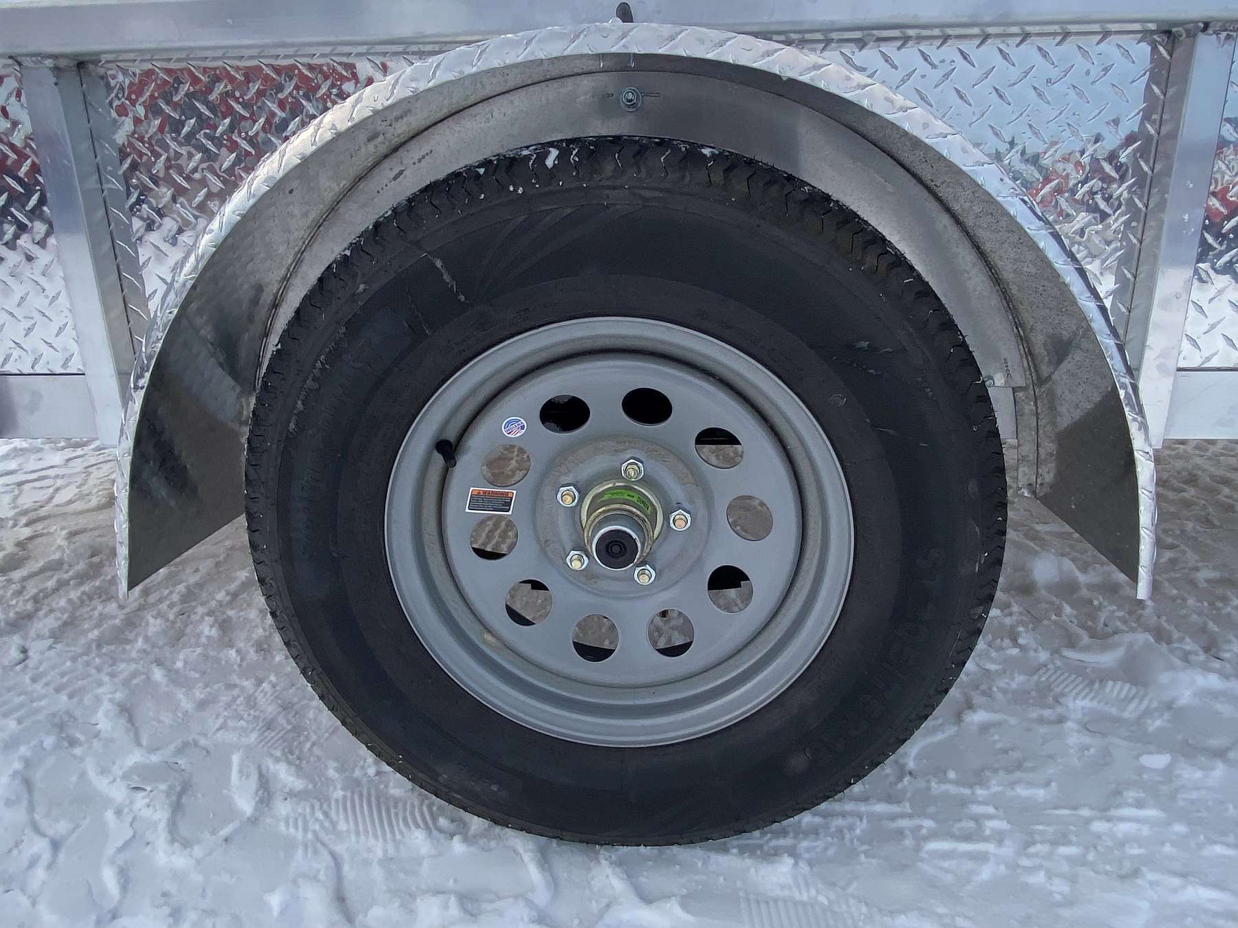 2026 Legend 6'x12' Aluminum Utility Trailer