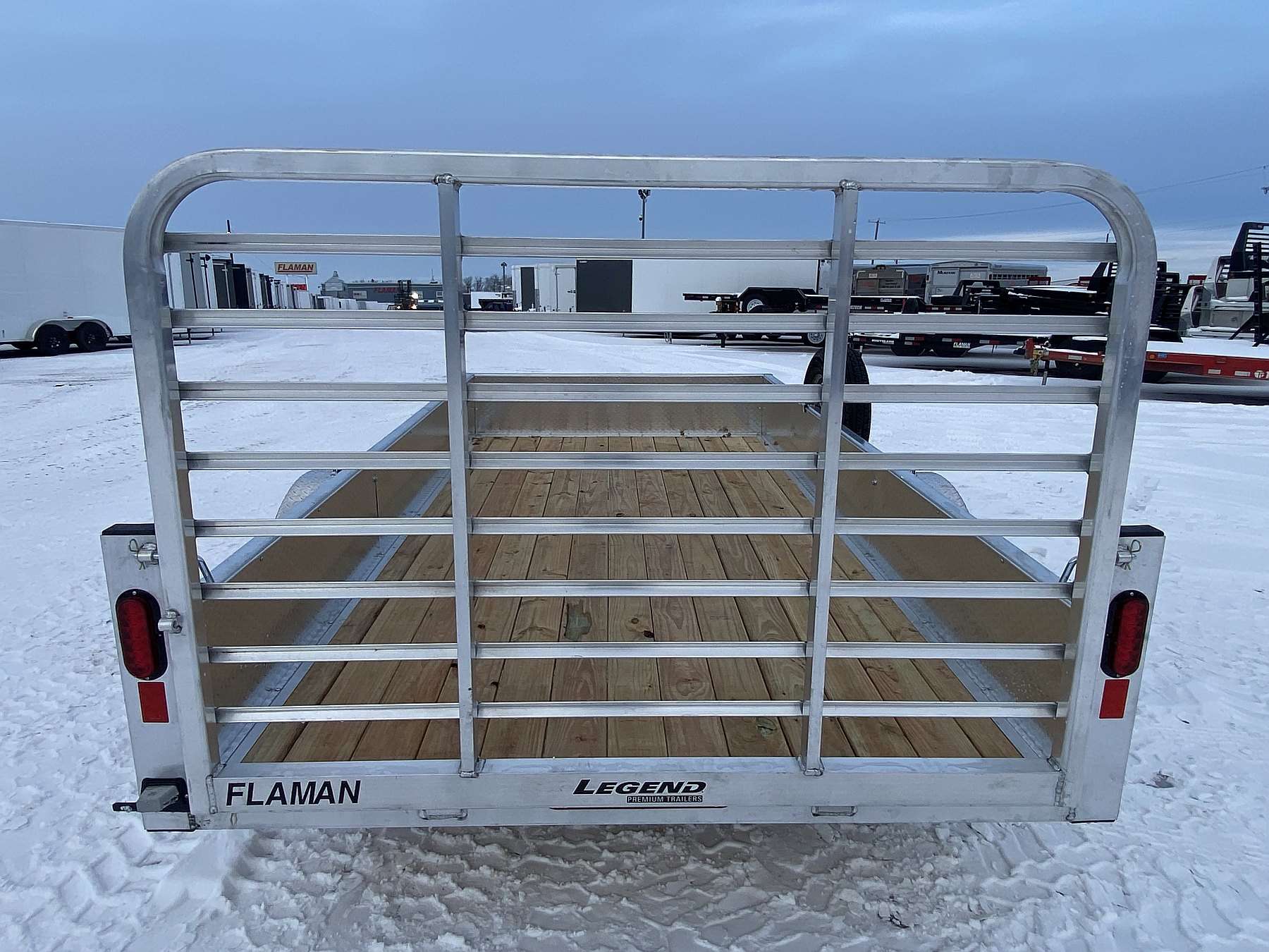2026 Legend 6'x12' Aluminum Utility Trailer