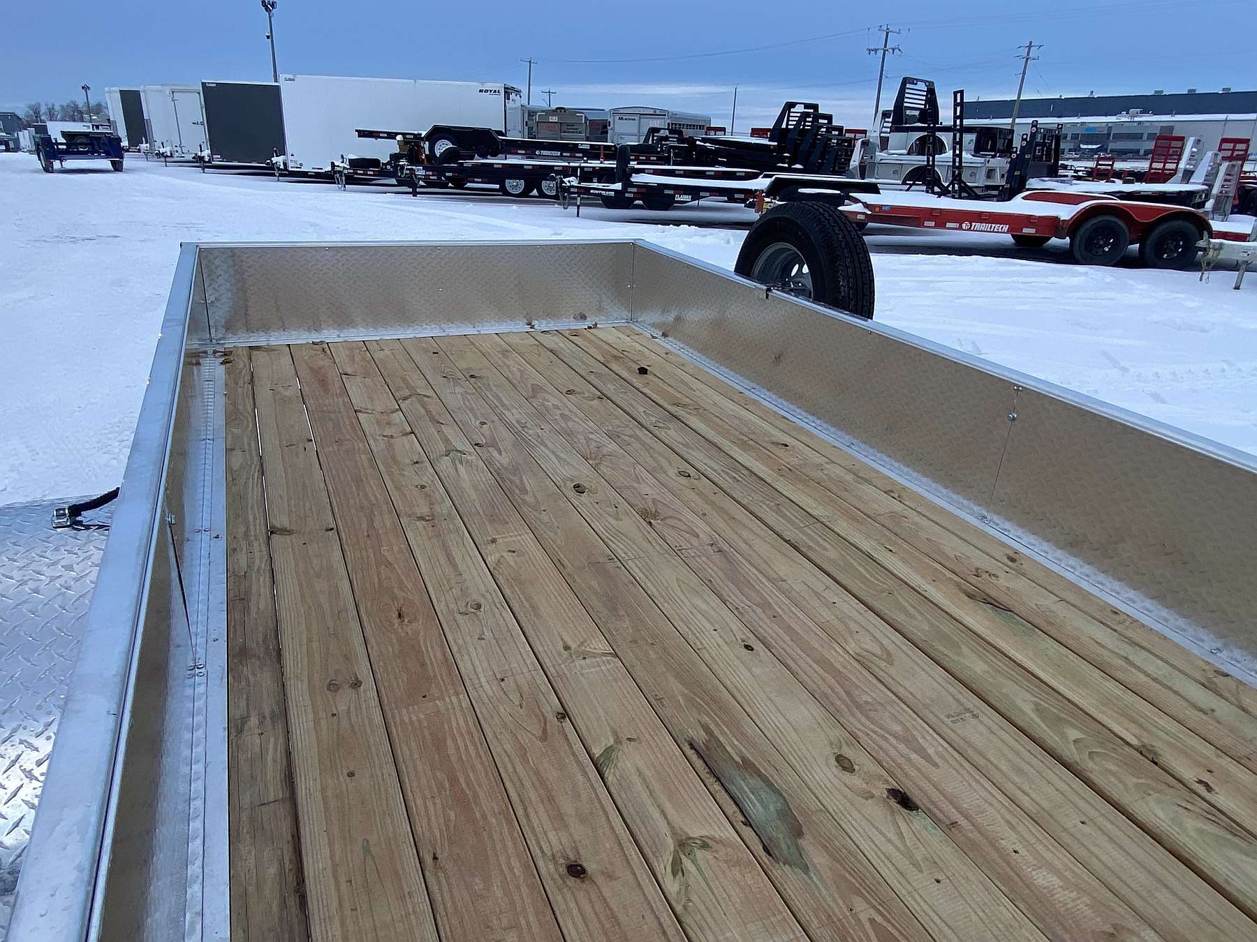 2026 Legend 6'x12' Aluminum Utility Trailer