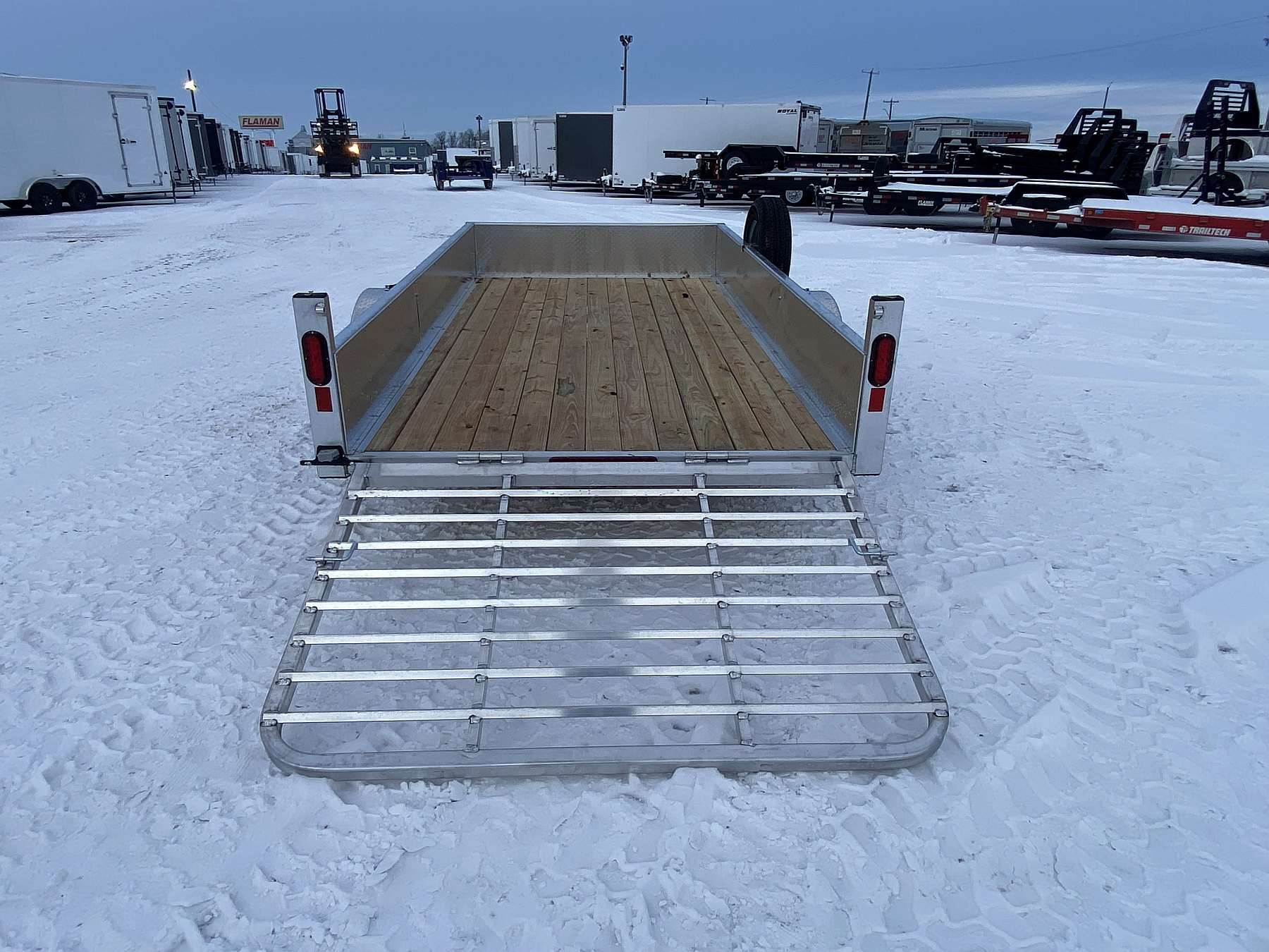 2026 Legend 6'x12' Aluminum Utility Trailer