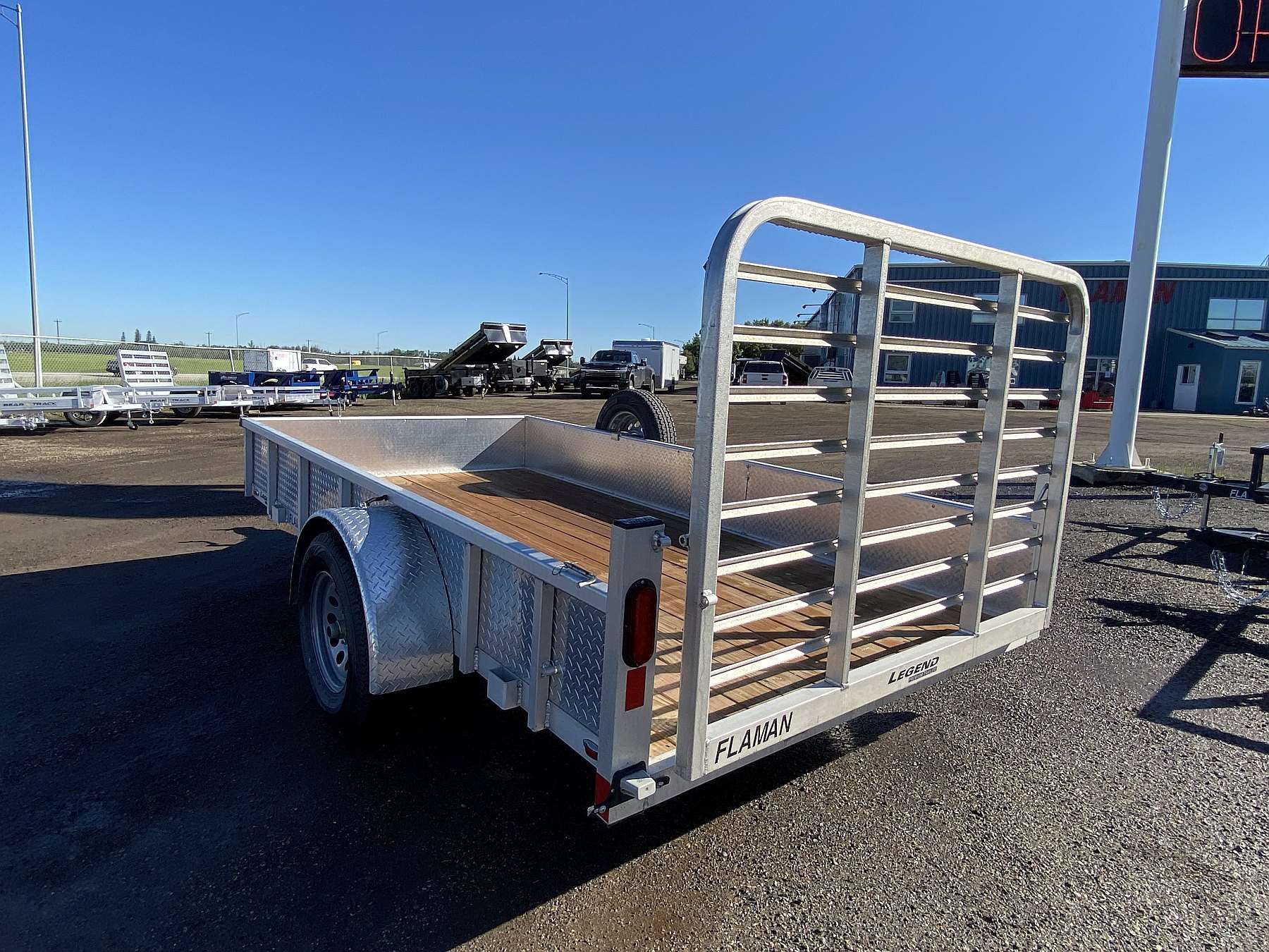 2026 Legend 6'x12' Aluminum Utility Trailer