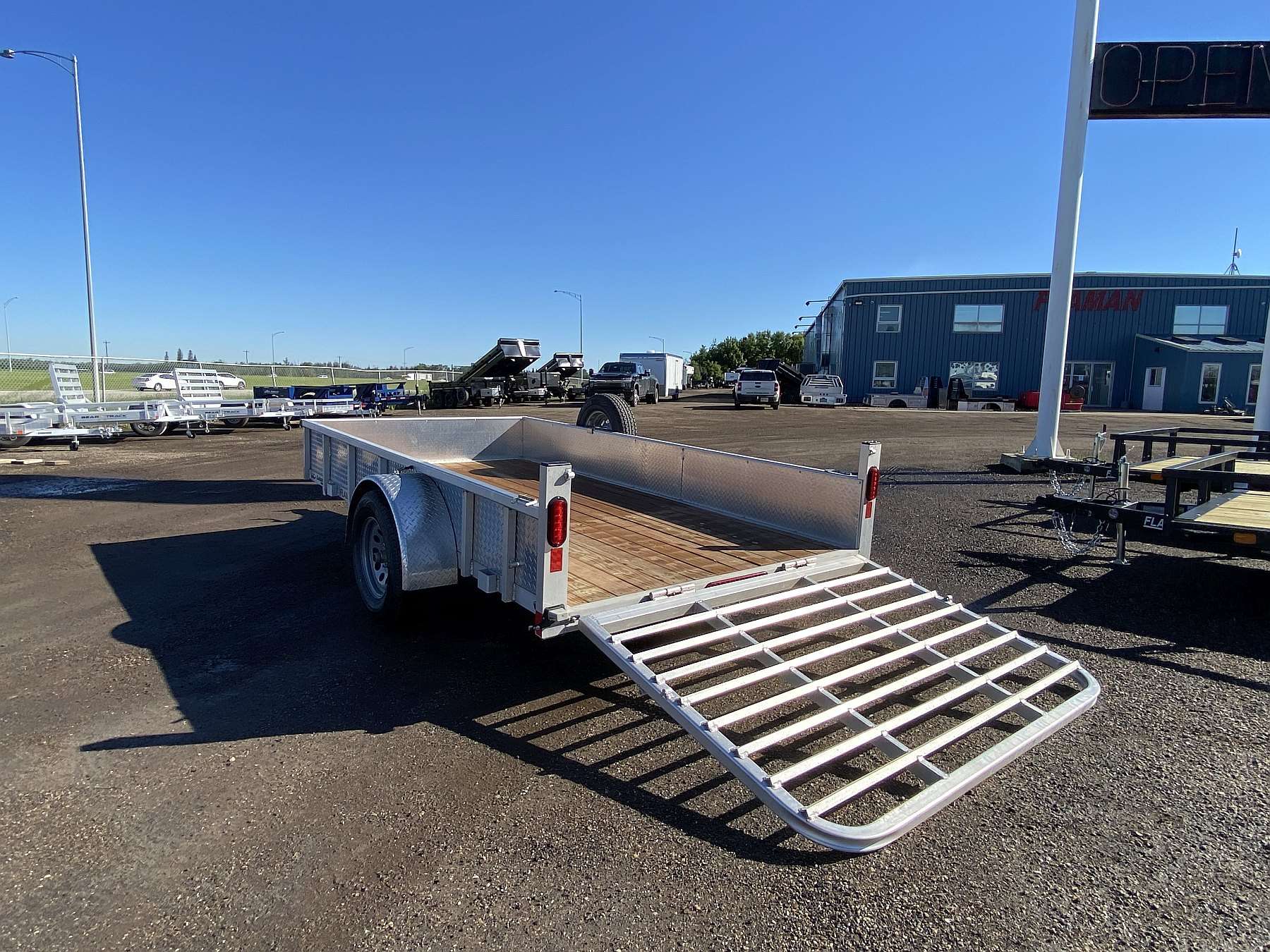 2026 Legend 6'x12' Aluminum Utility Trailer