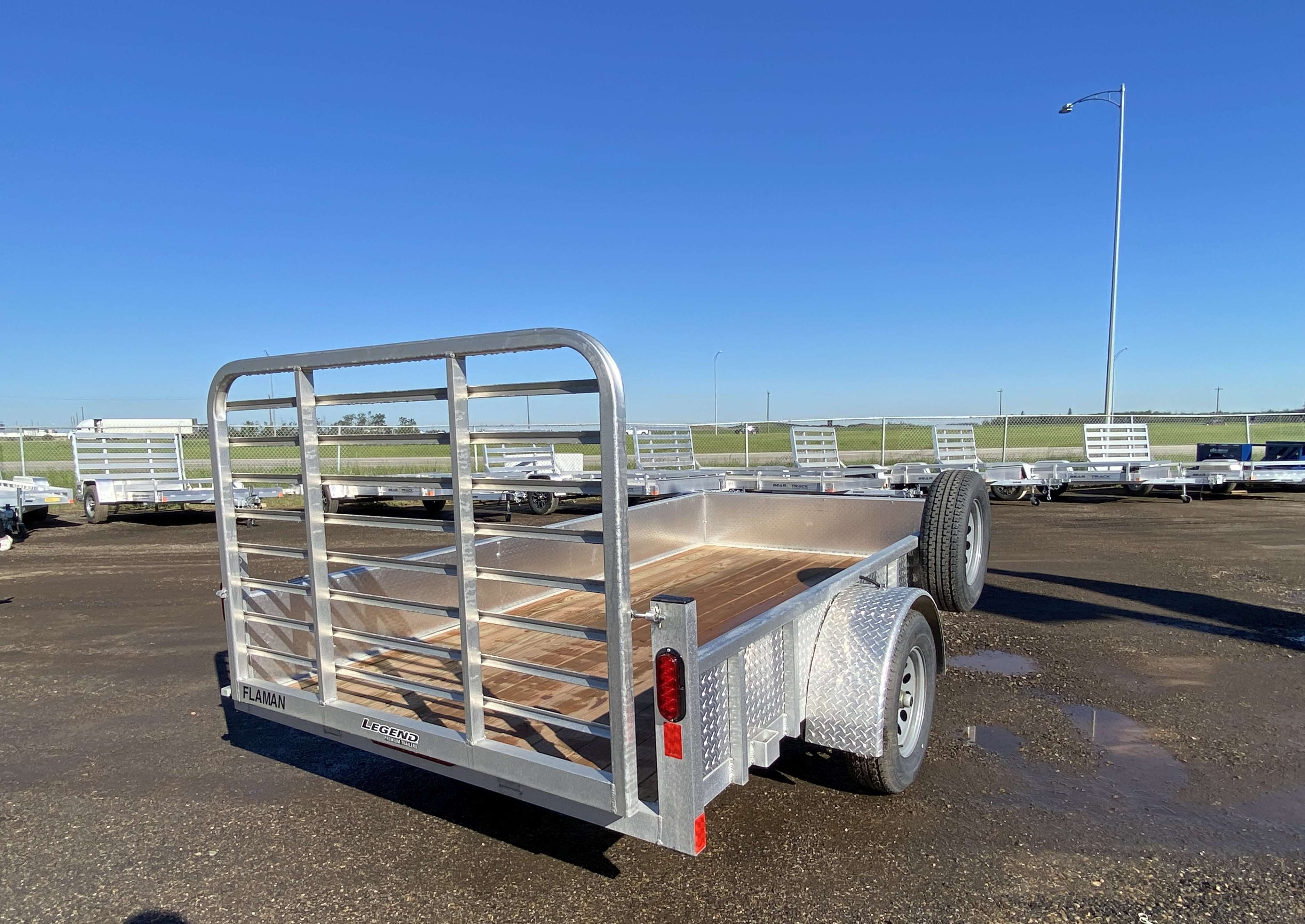 2026 Legend 6'x12' Aluminum Utility Trailer
