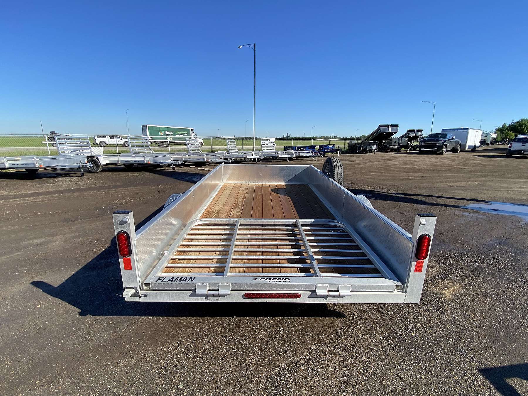 2026 Legend 6'x12' Aluminum Utility Trailer