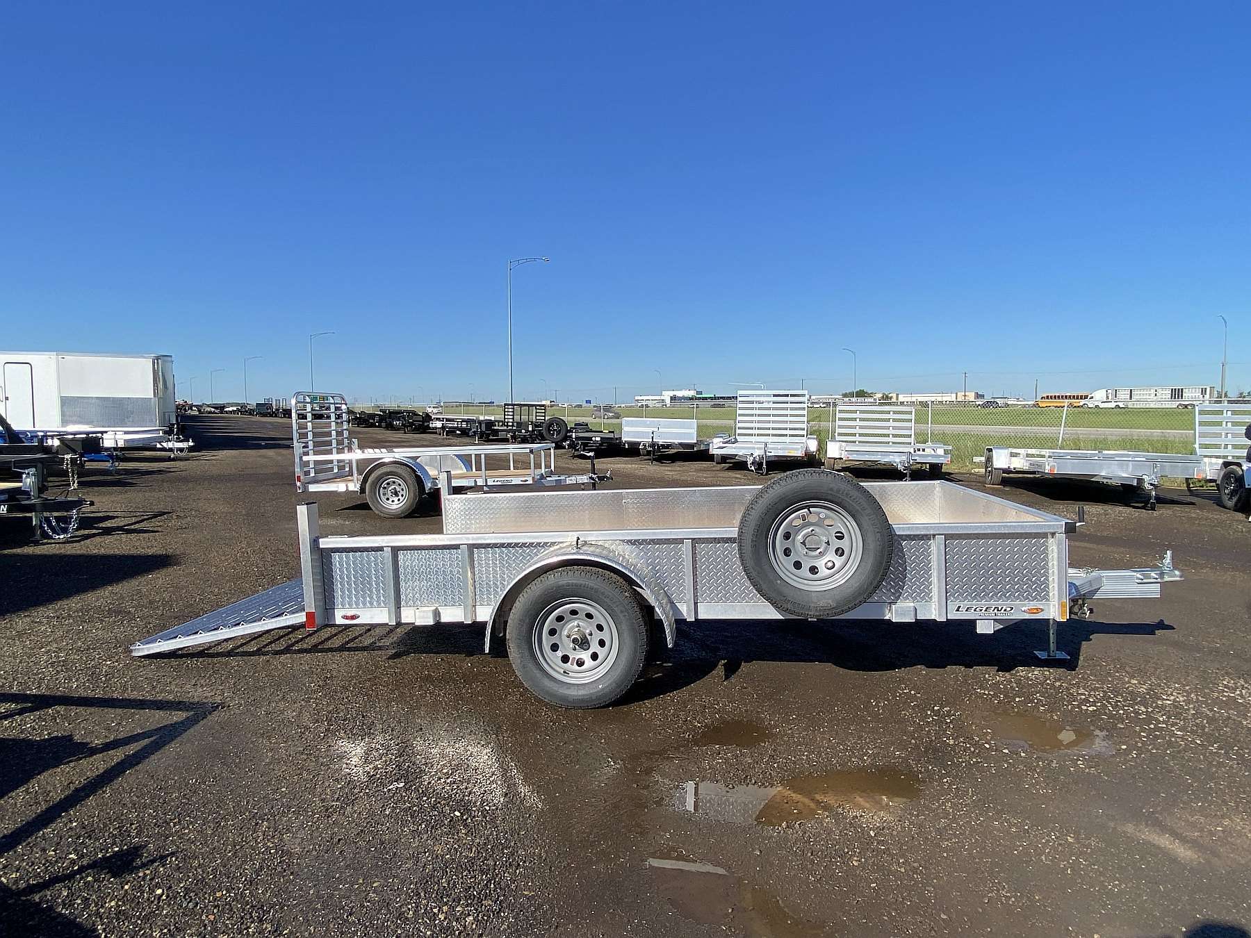 2026 Legend 6'x12' Aluminum Utility Trailer