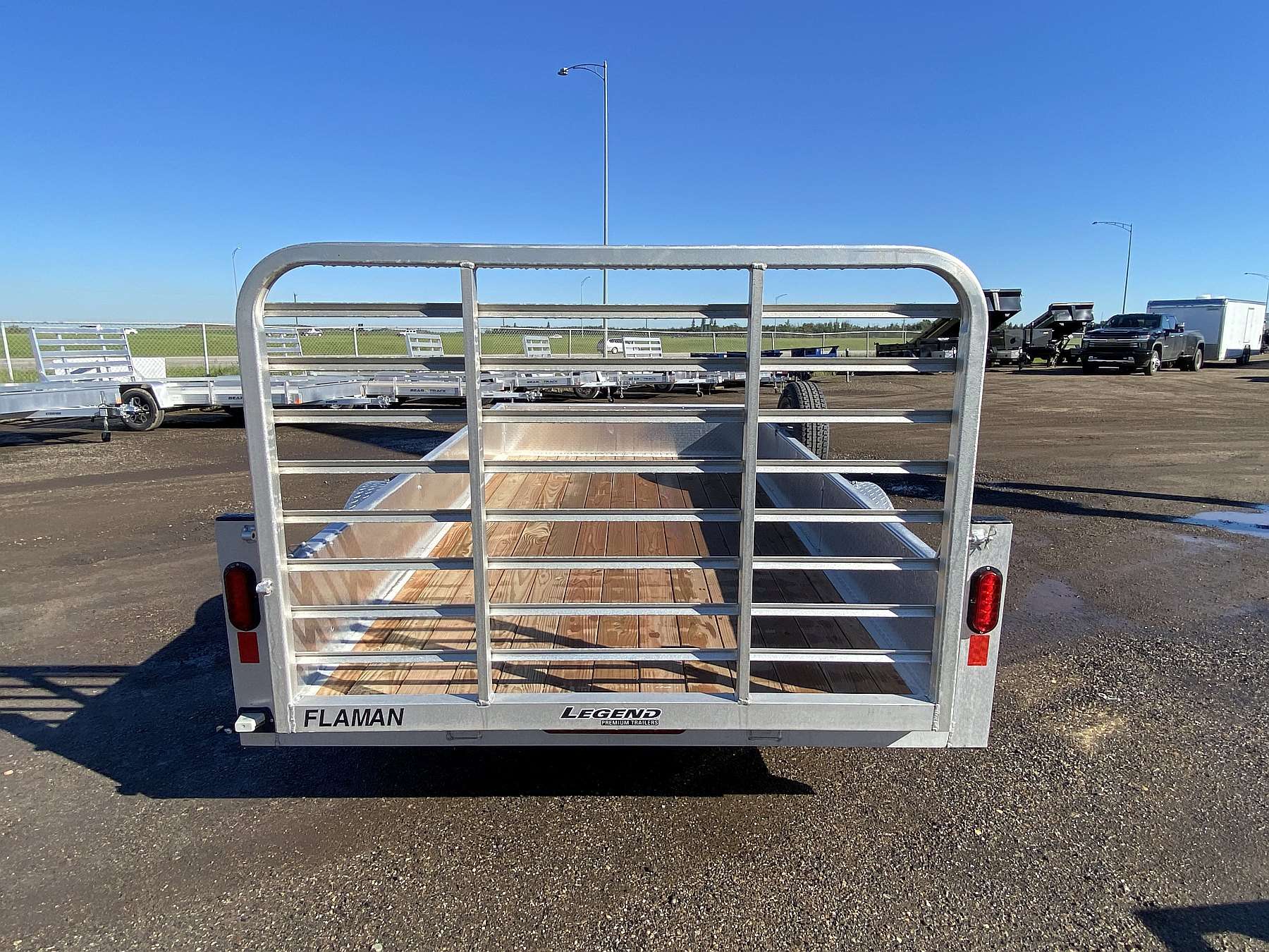 2026 Legend 6'x12' Aluminum Utility Trailer
