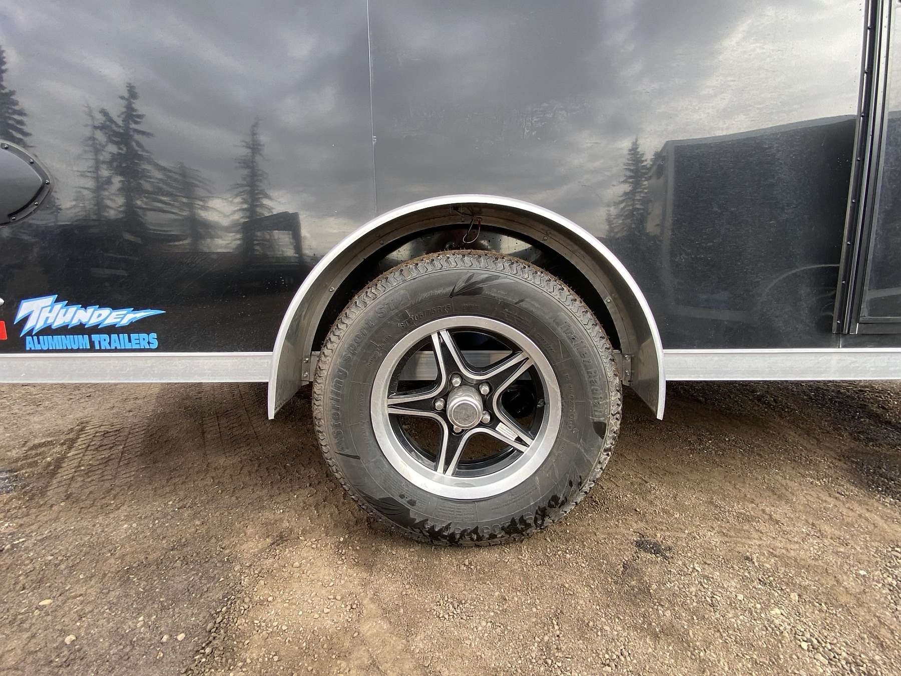 2026 Legend 6'x12' Thunder V-nose Aluminum Enclosed Cargo