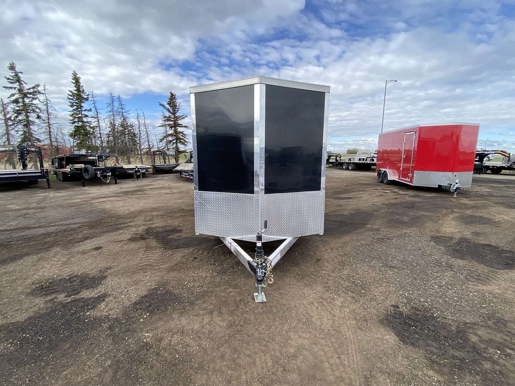 2026 Legend 6'x12' Thunder V-nose Aluminum Enclosed Cargo