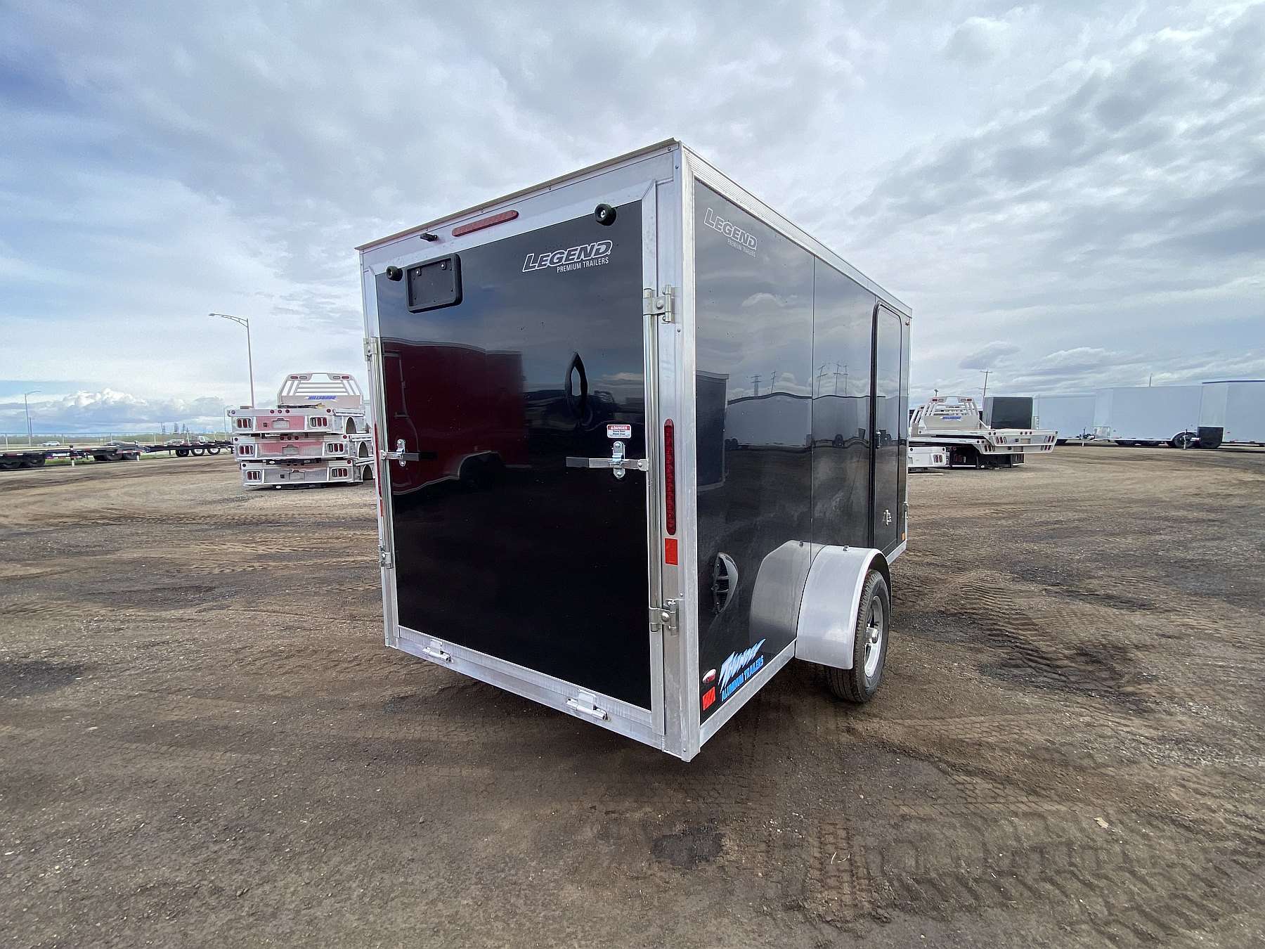 2026 Legend 6'x12' Thunder V-nose Aluminum Enclosed Cargo