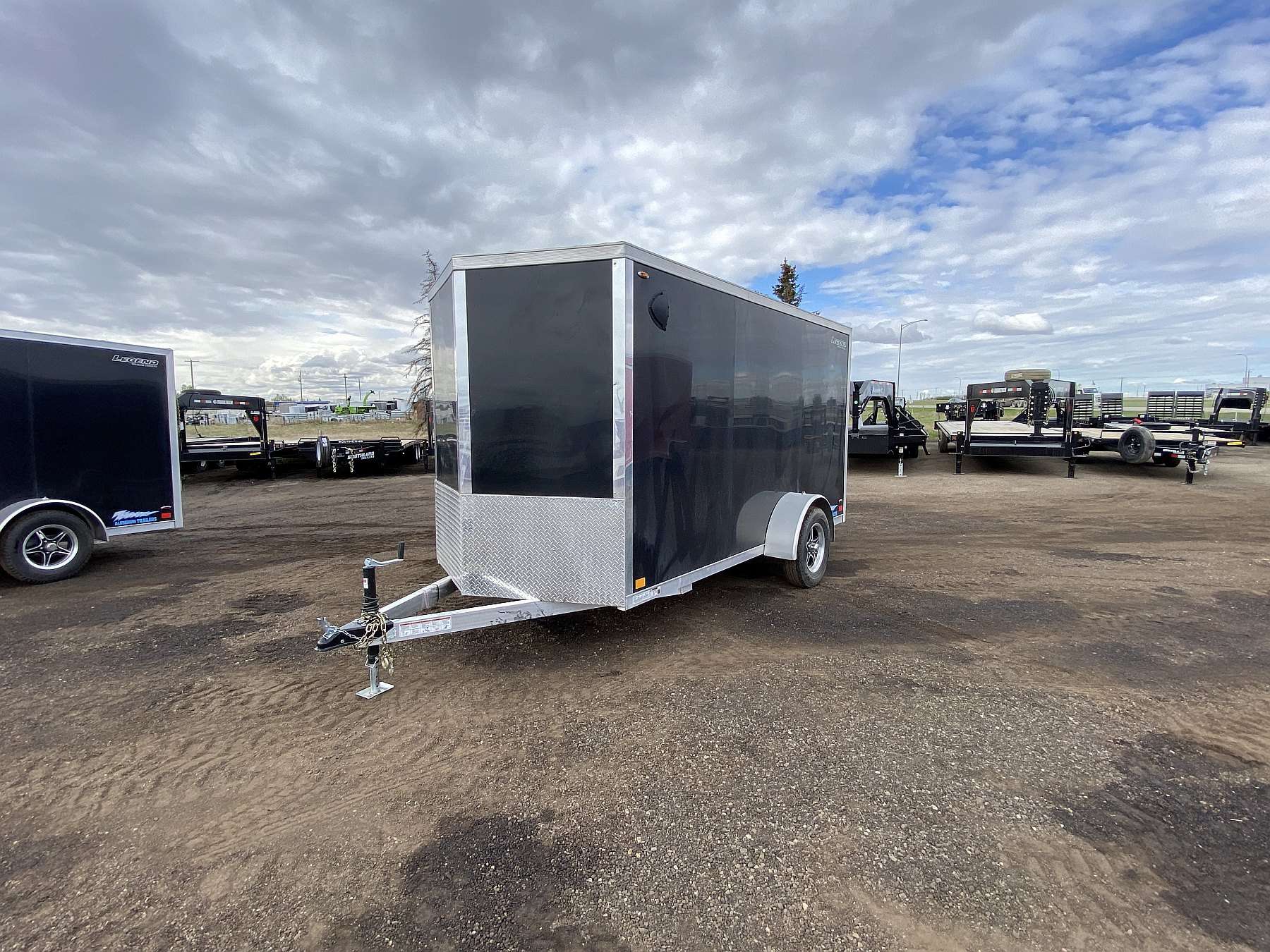 2026 Legend 6'x12' Thunder V-nose Aluminum Enclosed Cargo
