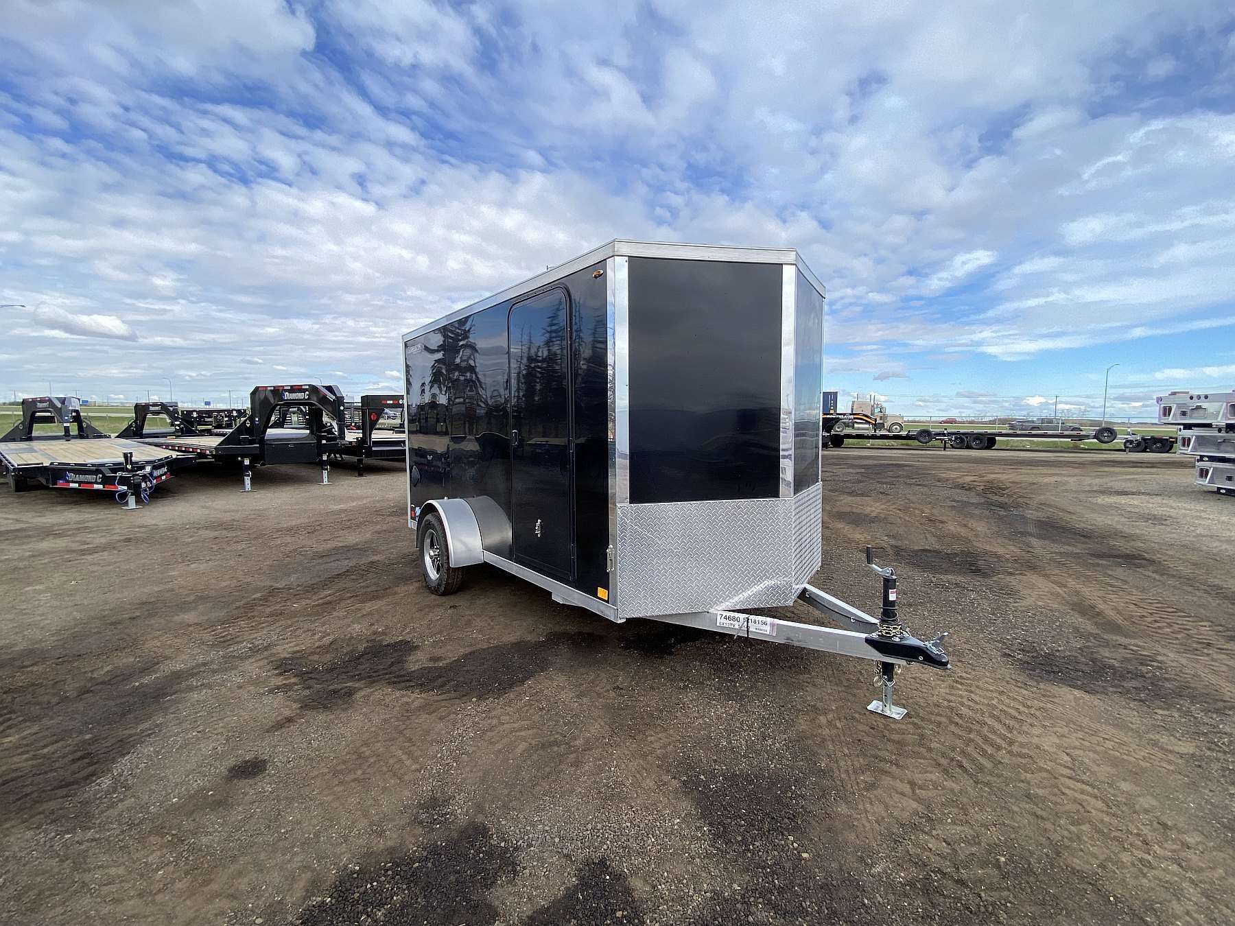 2026 Legend 6'x12' Thunder V-nose Aluminum Enclosed Cargo