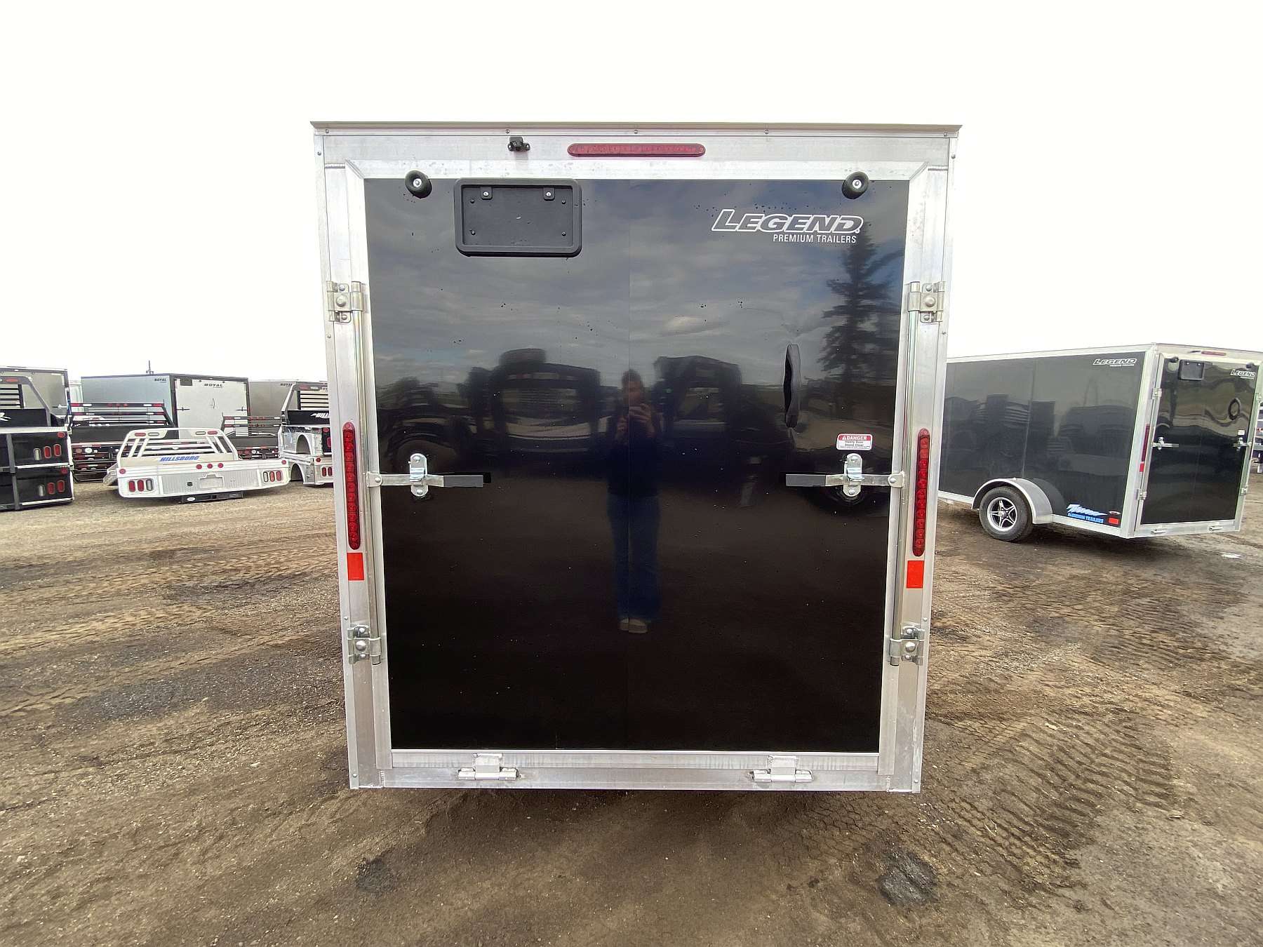 2026 Legend 6'x12' Thunder V-nose Aluminum Enclosed Cargo
