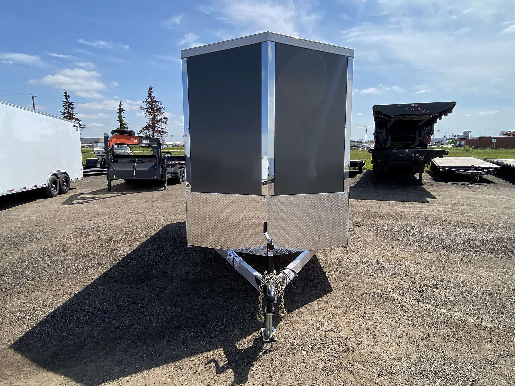 2026 Legend 6'x12' Thunder V-nose Aluminum Enclosed Cargo