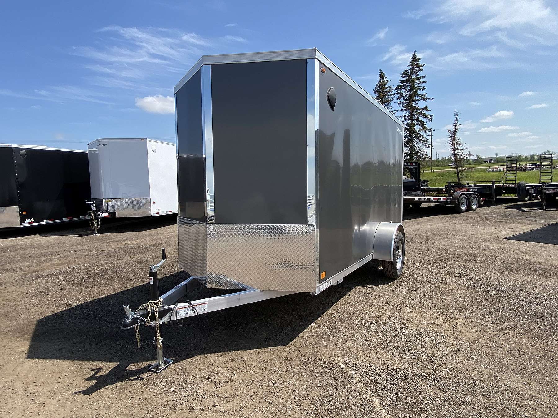 2026 Legend 6'x12' Thunder V-nose Aluminum Enclosed Cargo