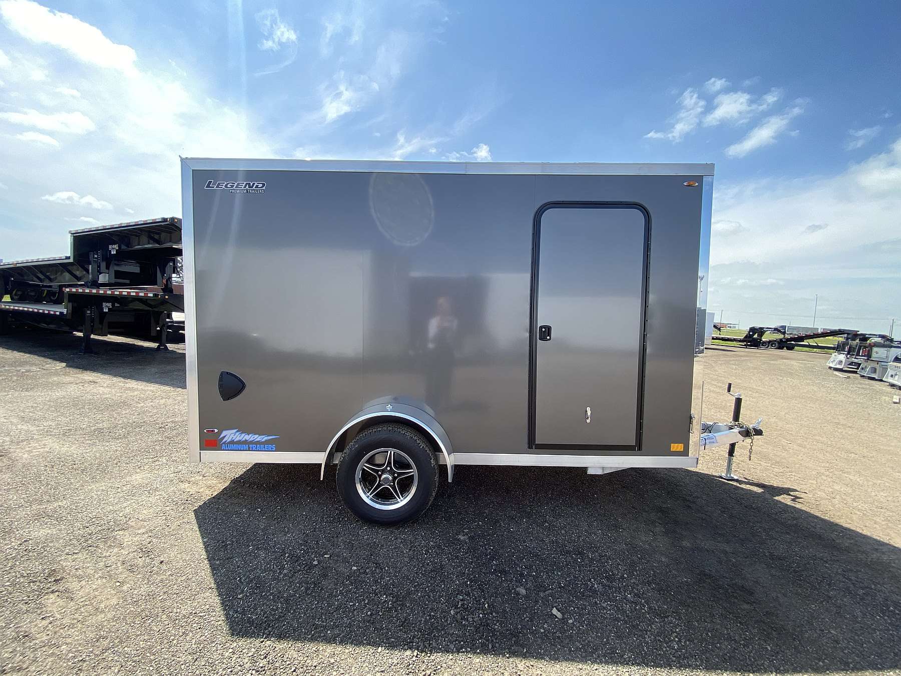 2026 Legend 6'x12' Thunder V-nose Aluminum Enclosed Cargo