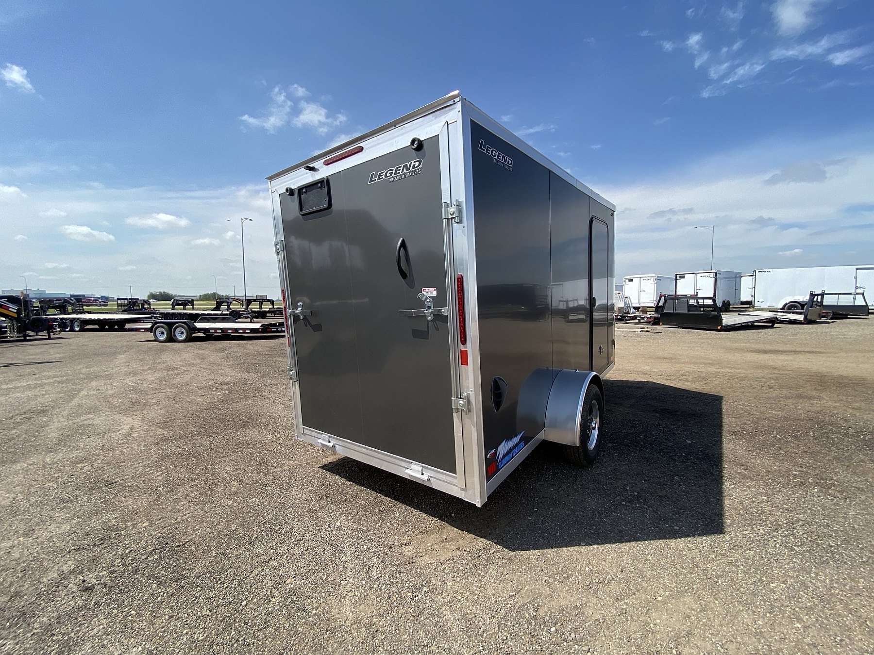 2026 Legend 6'x12' Thunder V-nose Aluminum Enclosed Cargo