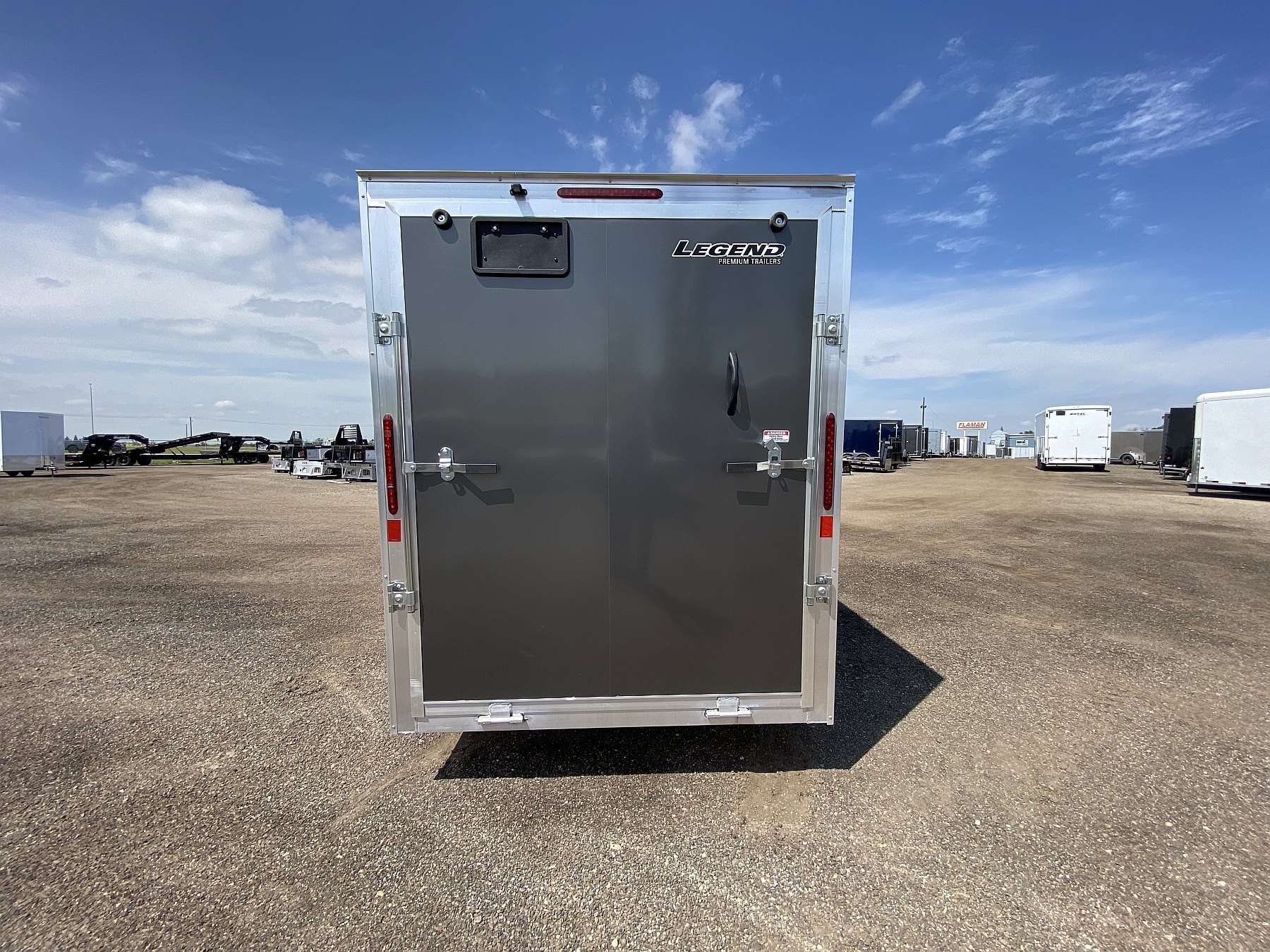 2026 Legend 6'x12' Thunder V-nose Aluminum Enclosed Cargo