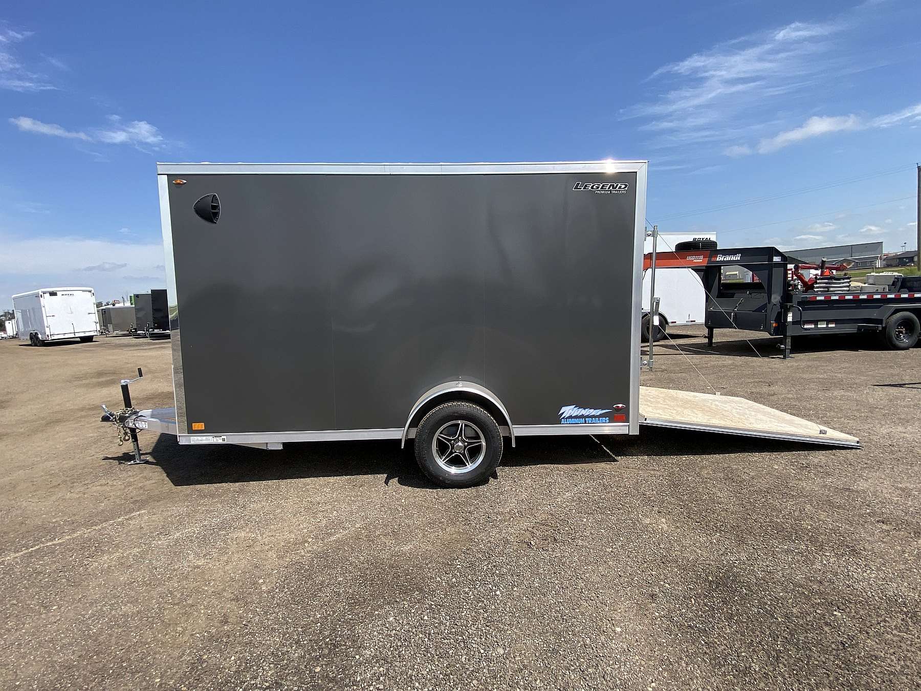 2026 Legend 6'x12' Thunder V-nose Aluminum Enclosed Cargo