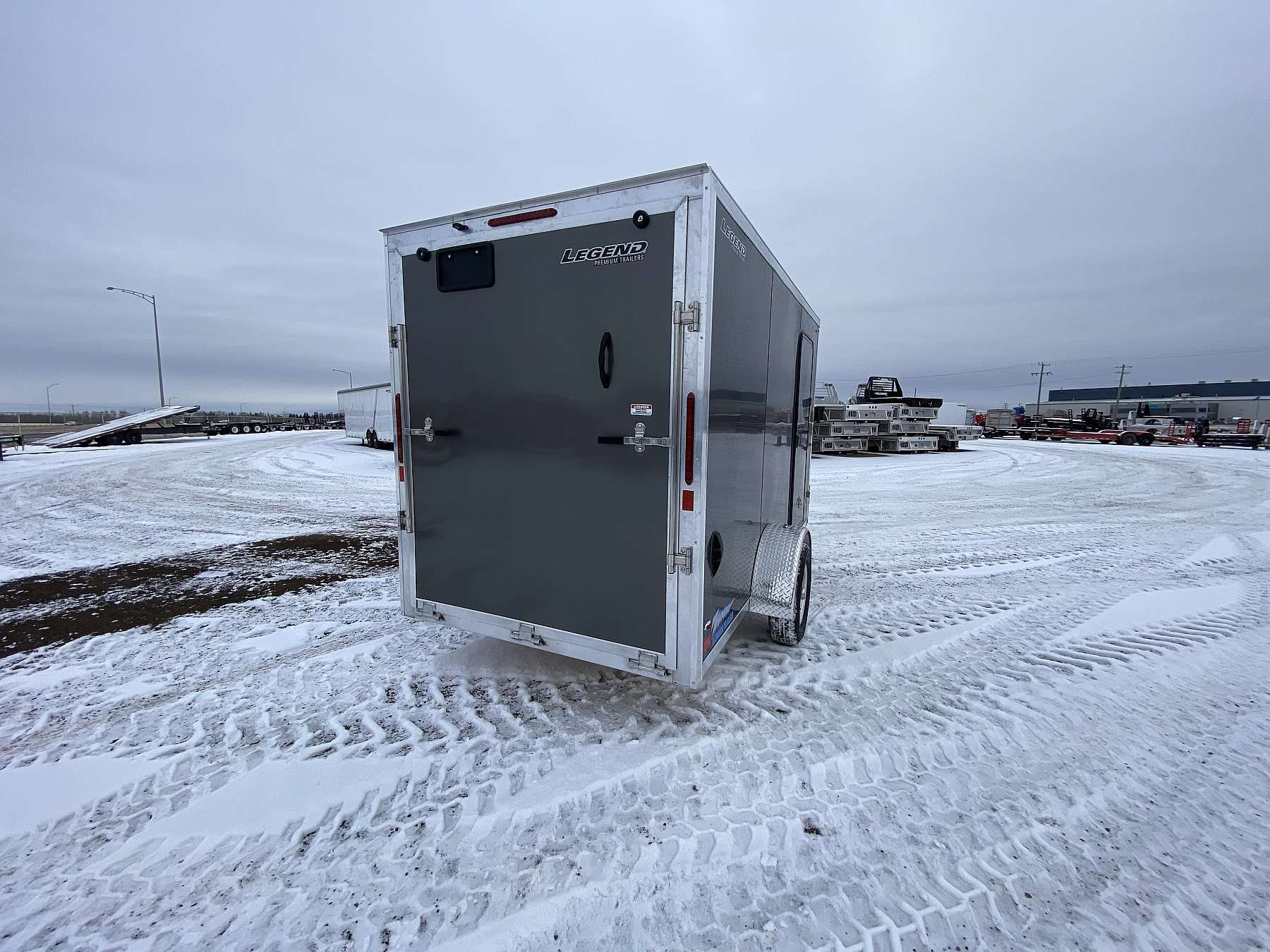 2026 Legend 6'x13' Aluminum Enclosed Cargo Trailer