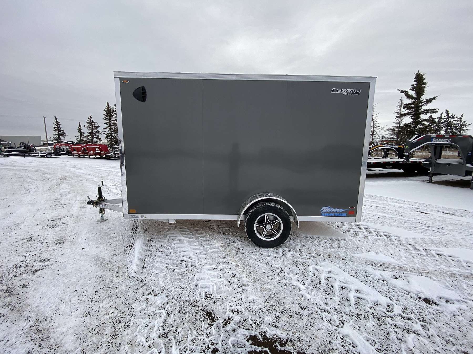 2026 Legend 6'x13' Aluminum Enclosed Cargo Trailer
