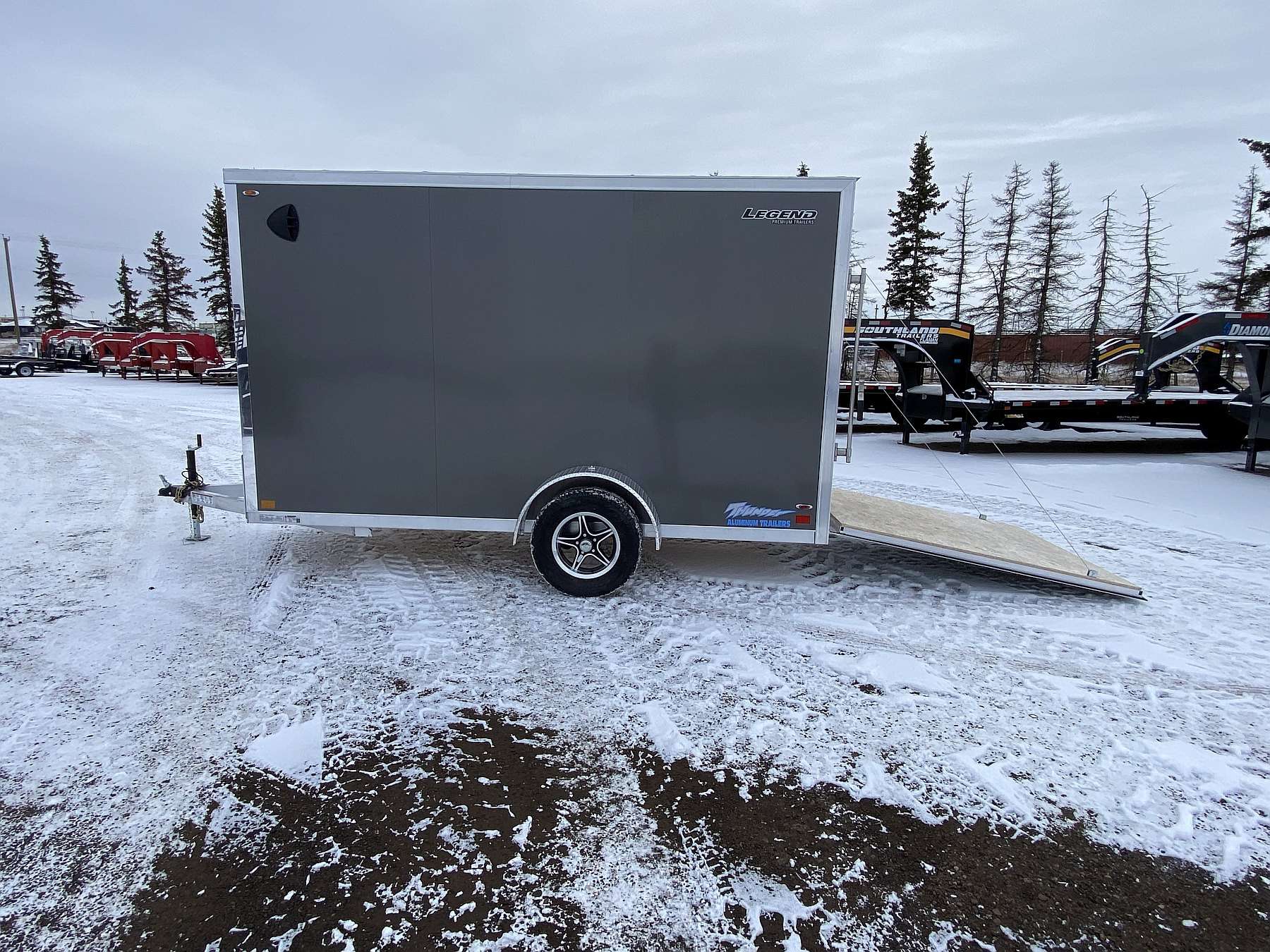 2026 Legend 6'x13' Aluminum Enclosed Cargo Trailer