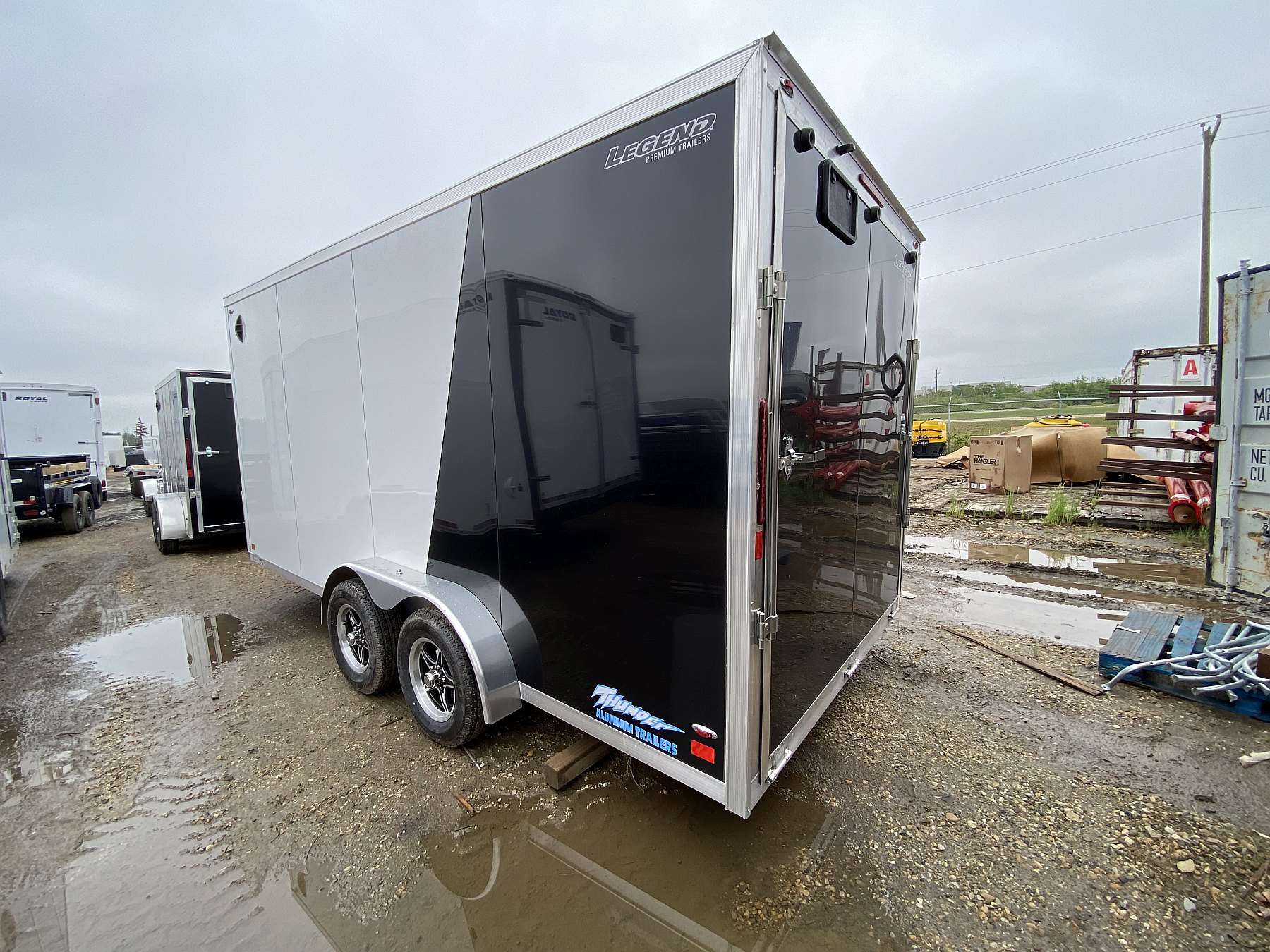 2026 Legend 7.5'x16' Thunder V-nose Aluminum Enclosed Cargo