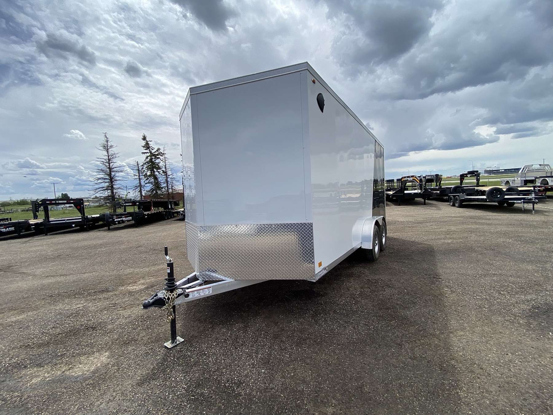 2026 Legend 7.5'x16' Thunder V-nose Aluminum Enclosed Cargo