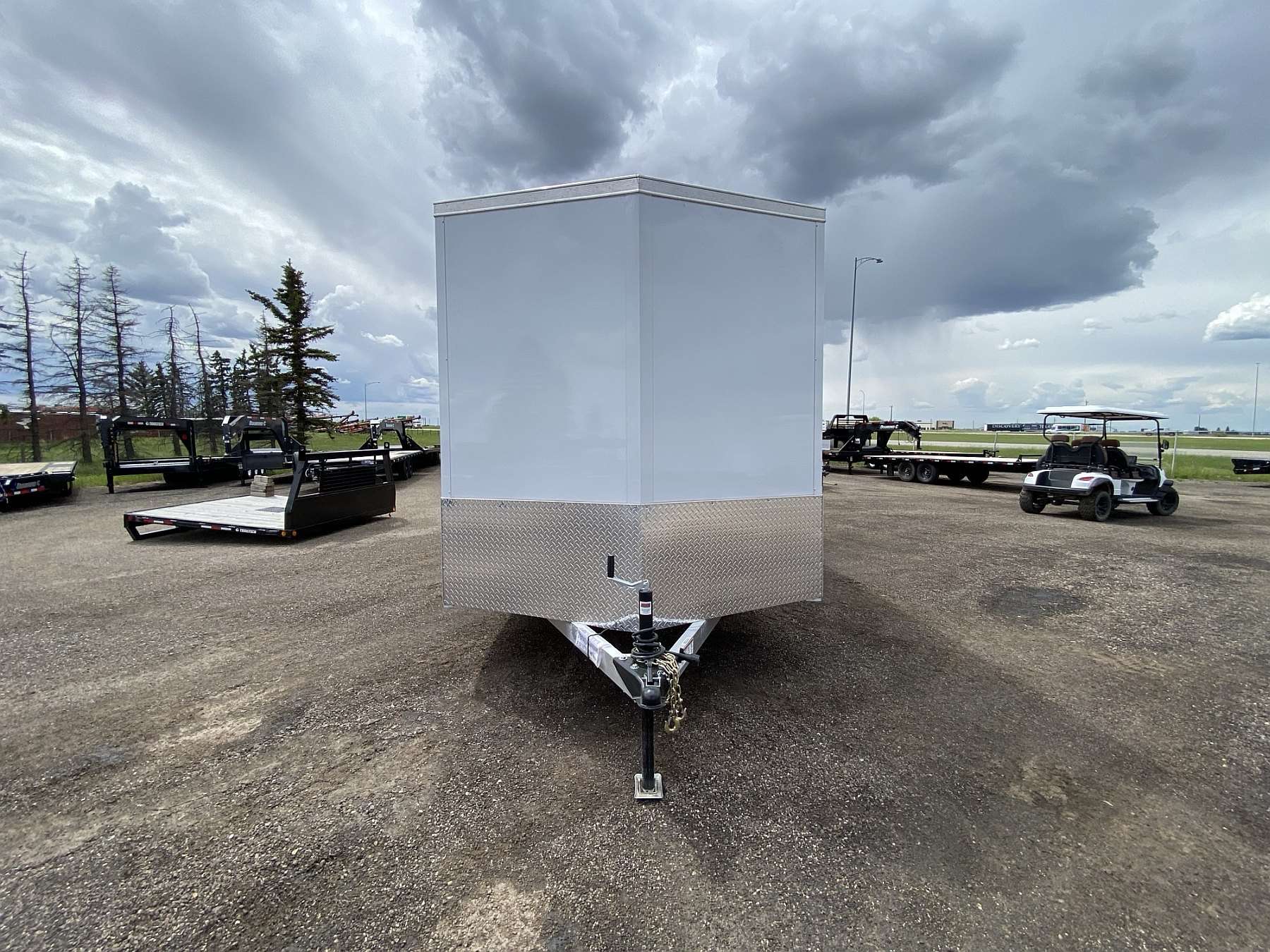 2026 Legend 7.5'x16' Thunder V-nose Aluminum Enclosed Cargo