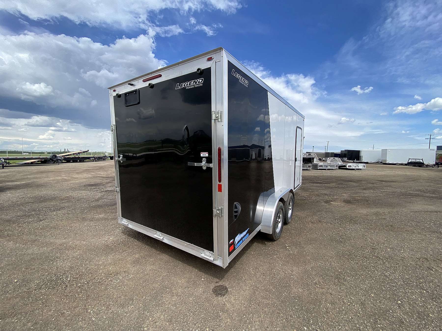 2026 Legend 7.5'x16' Thunder V-nose Aluminum Enclosed Cargo